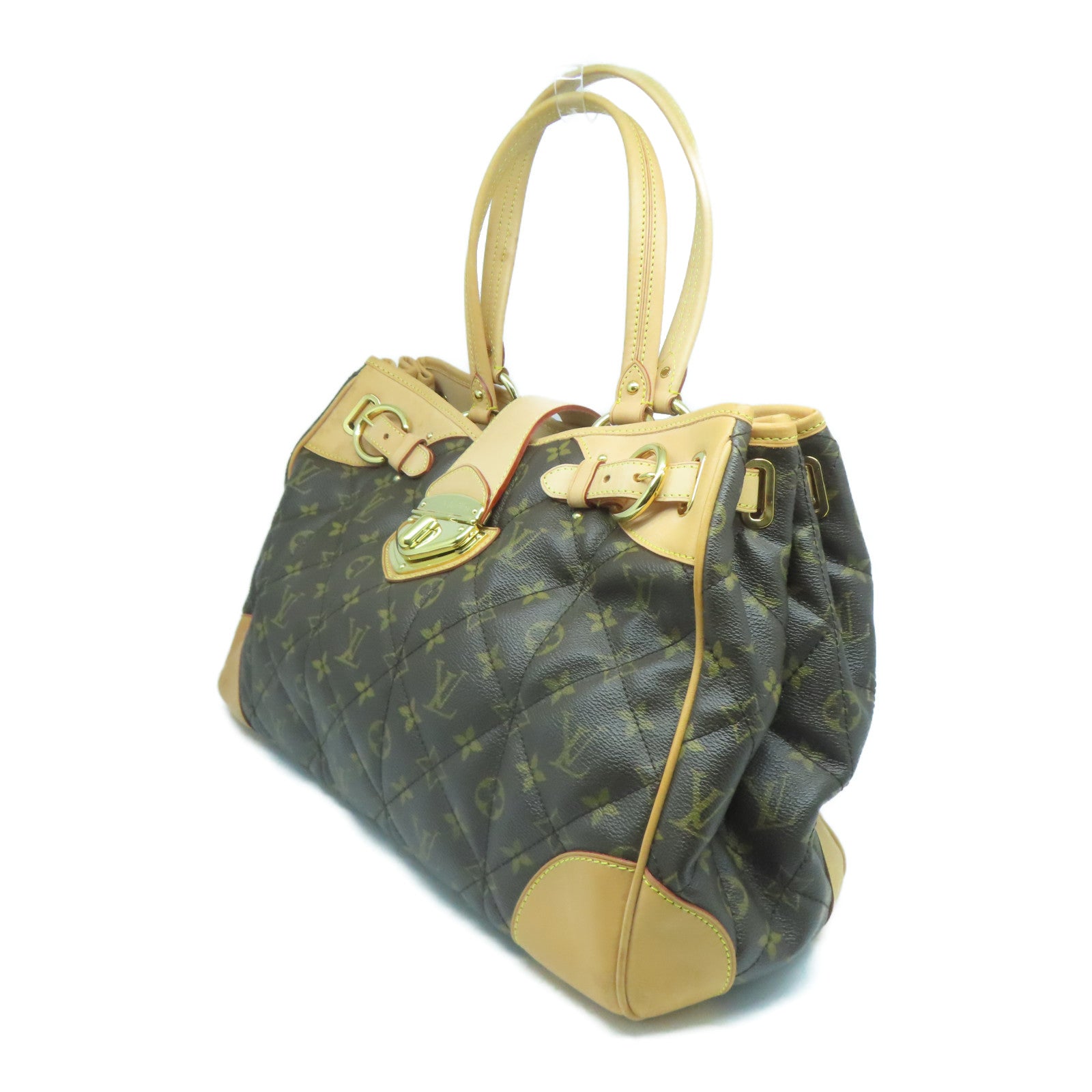 LOUIS VUITTON Monogram Etoile Shopper金扣肩背袋啡色