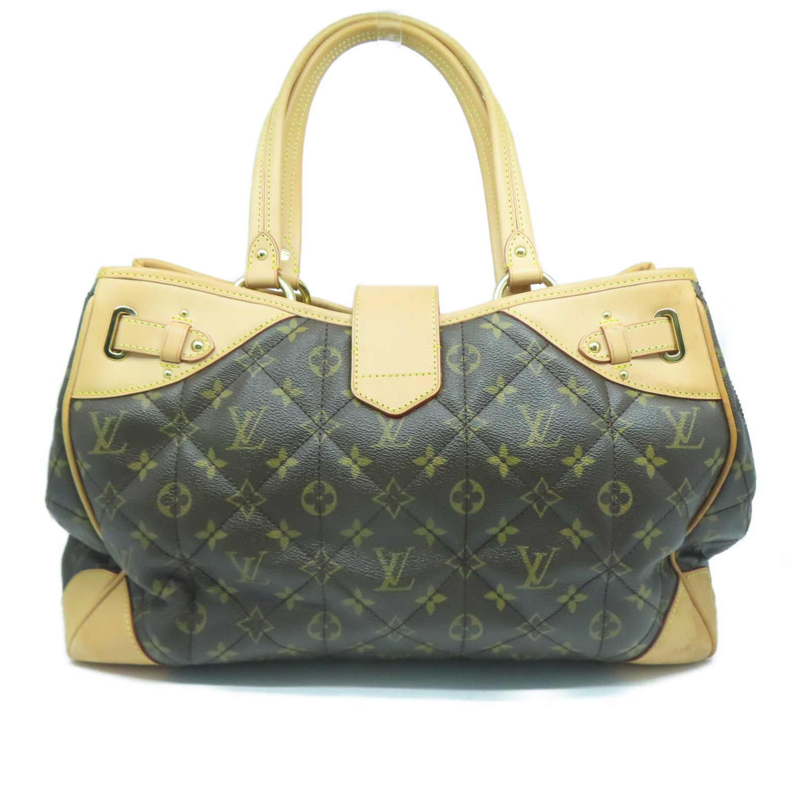 LOUIS VUITTON Monogram Etoile Shopper金扣肩背袋啡色
