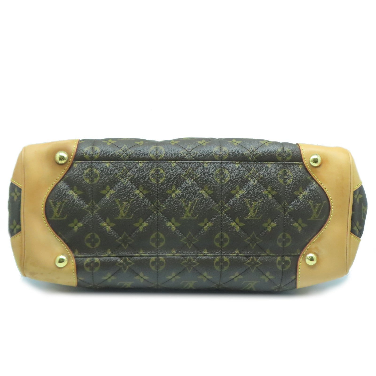 LOUIS VUITTON Monogram Etoile Shopper金扣肩背袋啡色