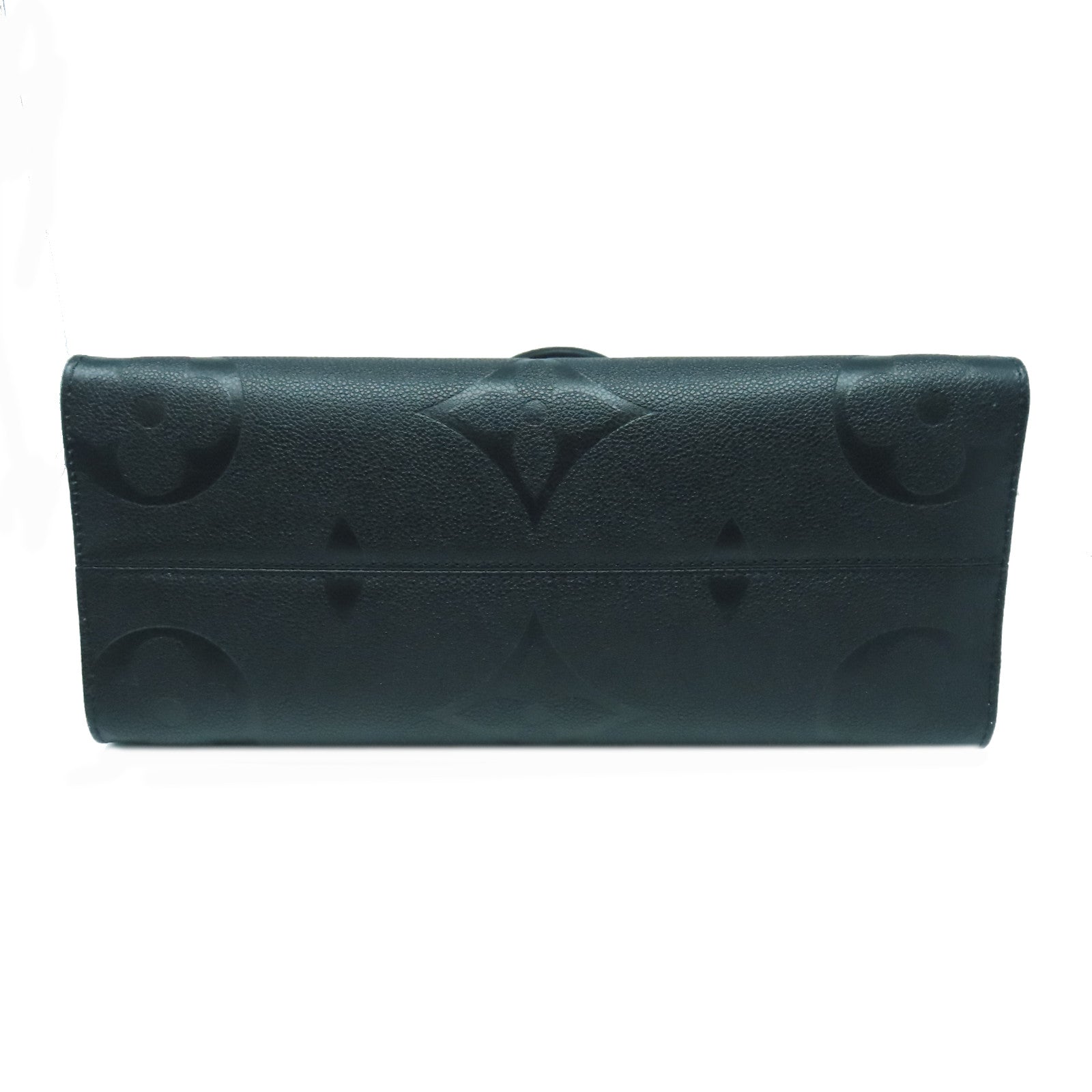 LOUIS VUITTON Monogram Empreinte On The Go 2 Way Shouolder Tote Bag金扣手挽肩背两用袋黑色