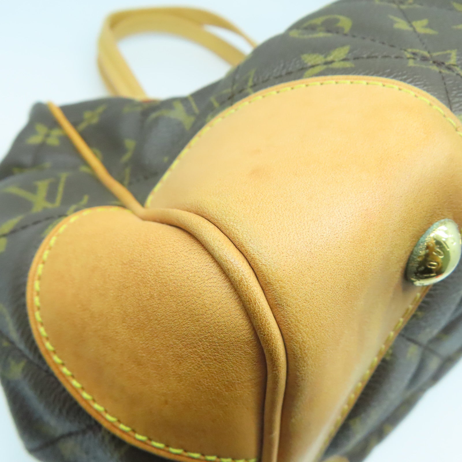 LOUIS VUITTON Monogram Etoile Shopper金扣肩背袋啡色
