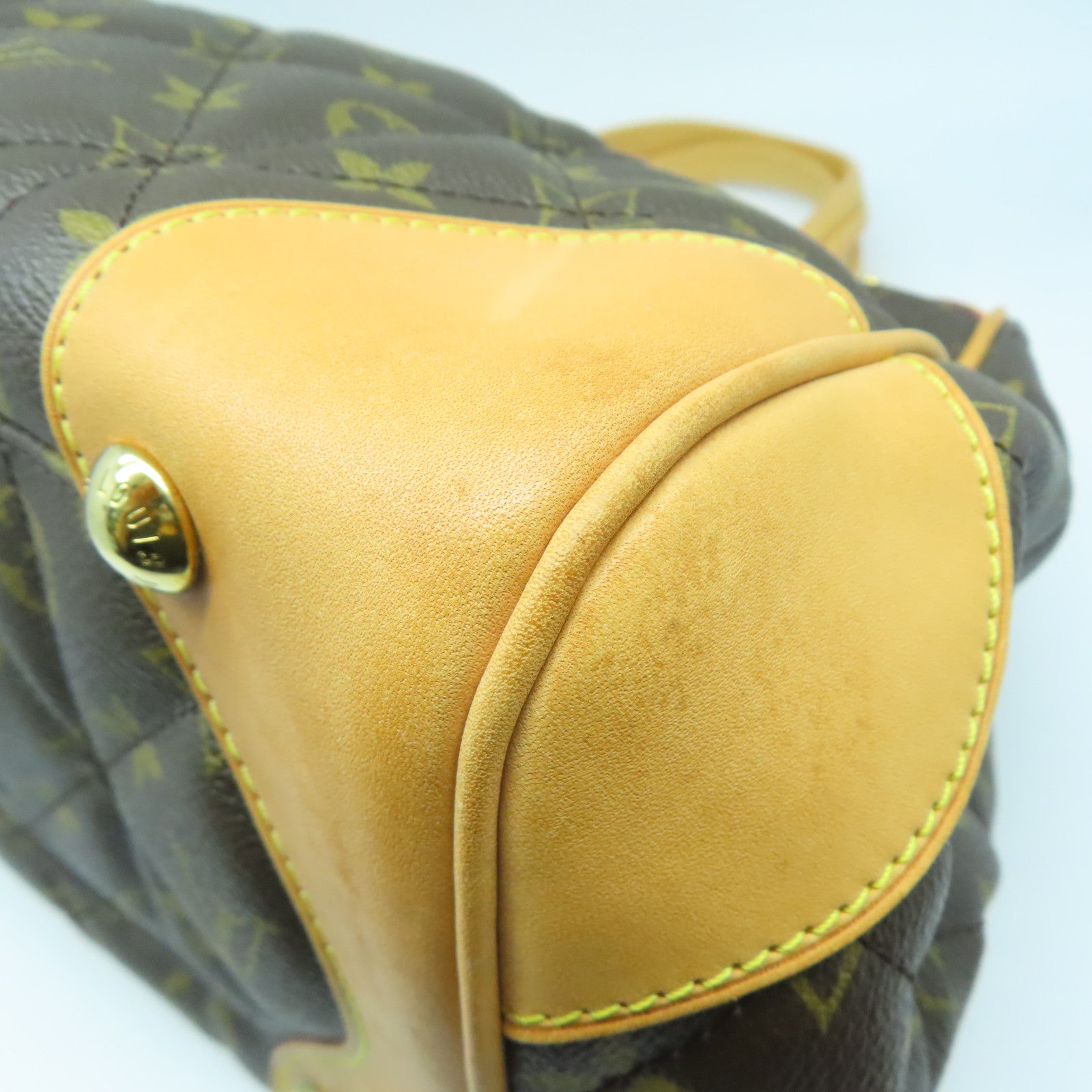 LOUIS VUITTON Monogram Etoile Shopper金扣肩背袋啡色