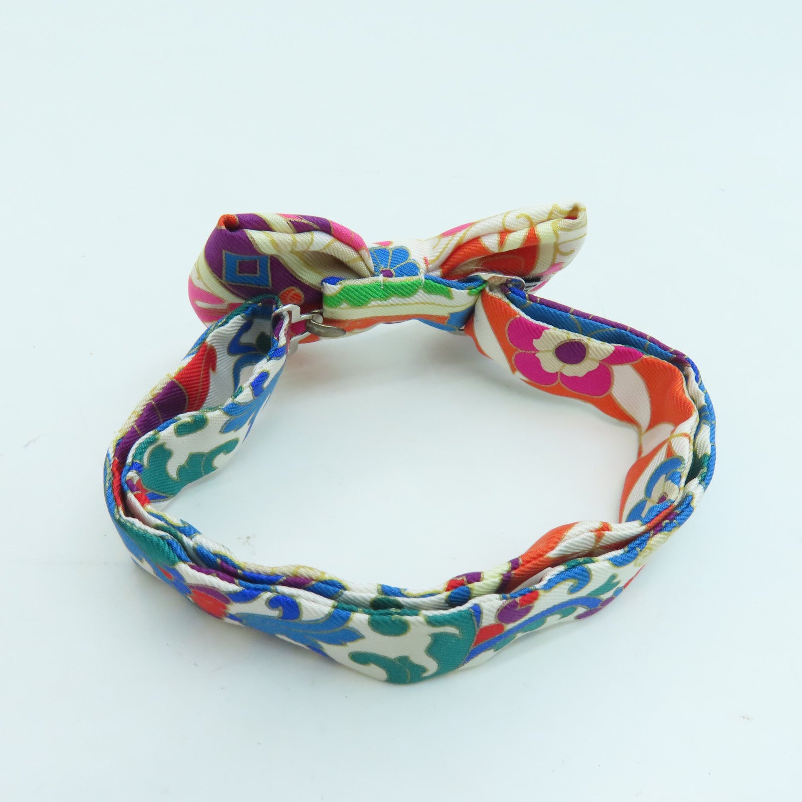 HERMES 丝质Bowtie领结彩色