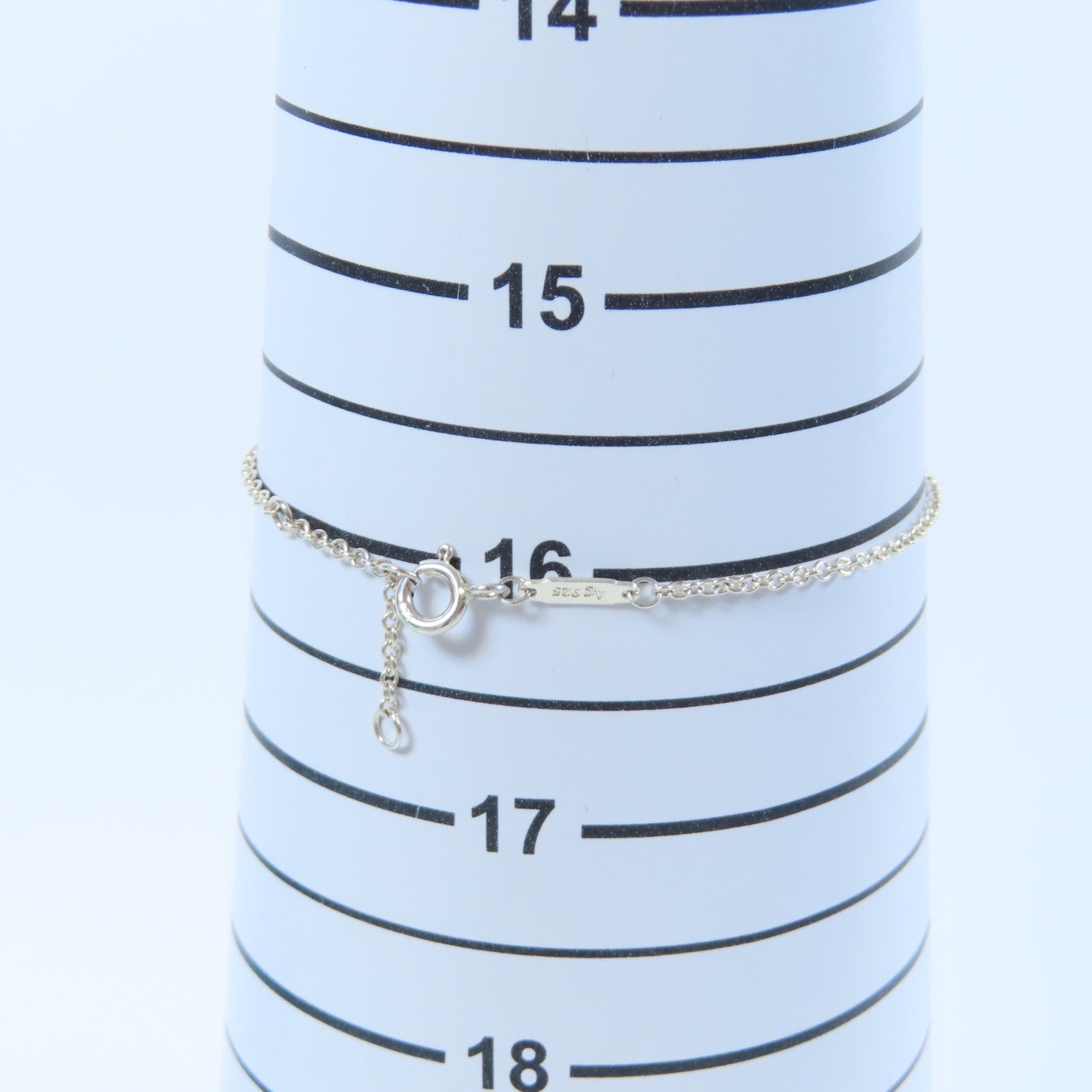 TIFFANY＆CO 18K玫瑰金/925純銀1837 Interlocking Circles手鏈