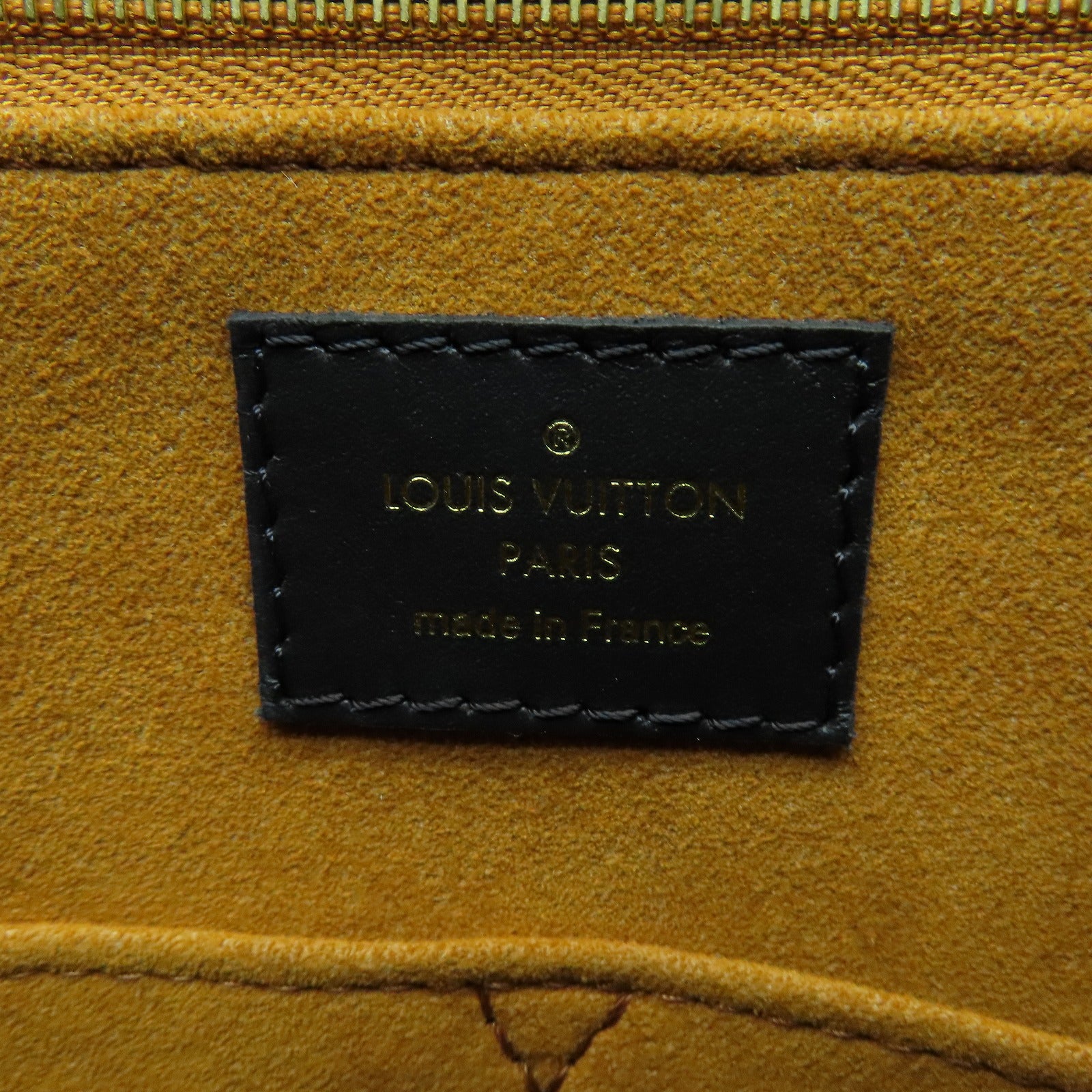 LOUIS VUITTON Monogram Empreinte On The Go 2 Way Shouolder Tote Bag金扣手挽肩背两用袋黑色