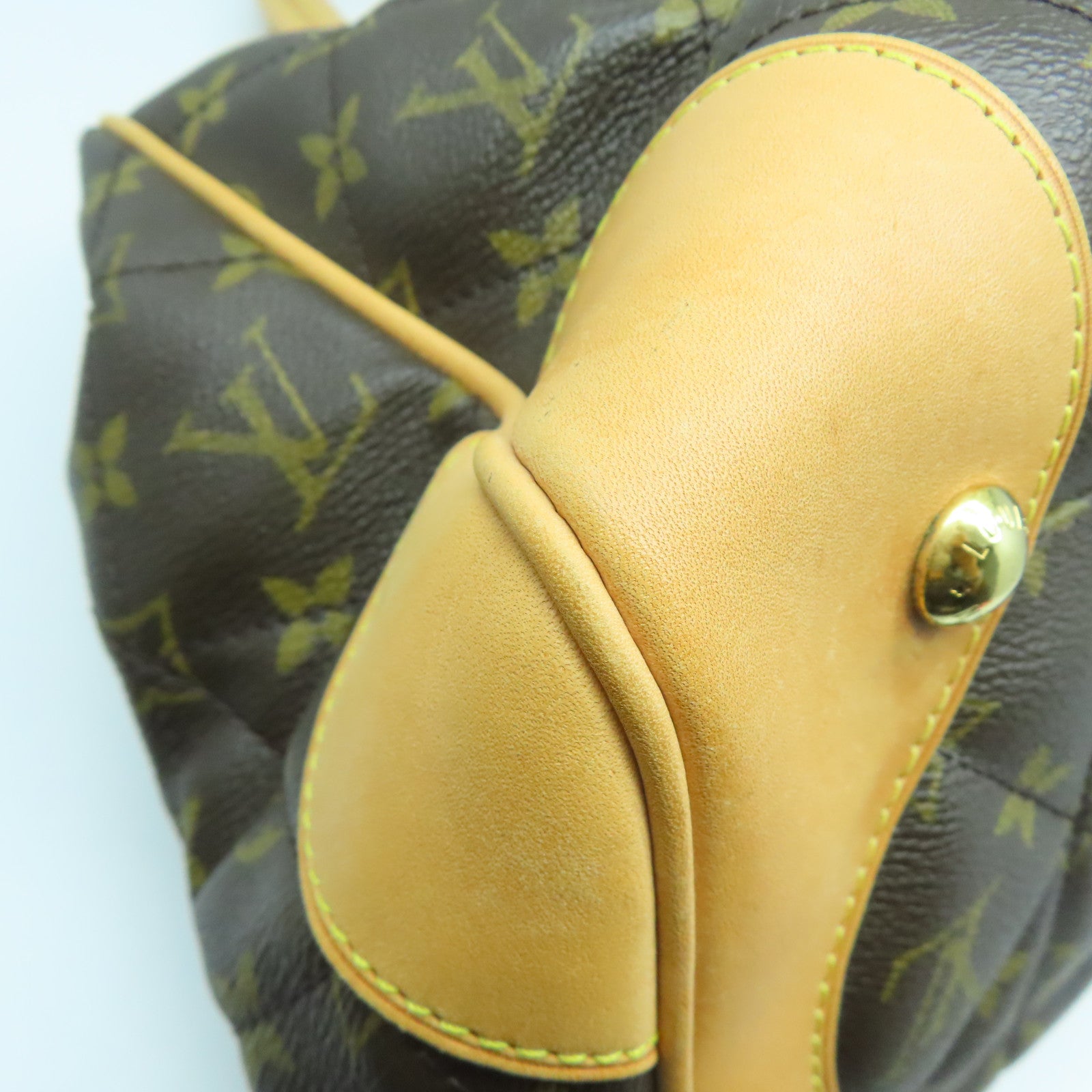 LOUIS VUITTON Monogram Etoile Shopper金扣肩背袋啡色