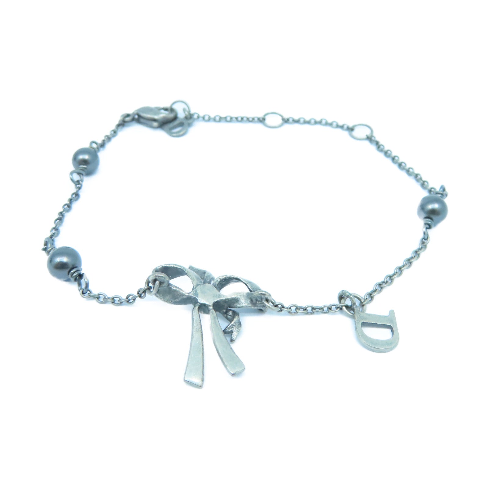 Dior 金屬Bracelet手鏈銀色#19.5cm