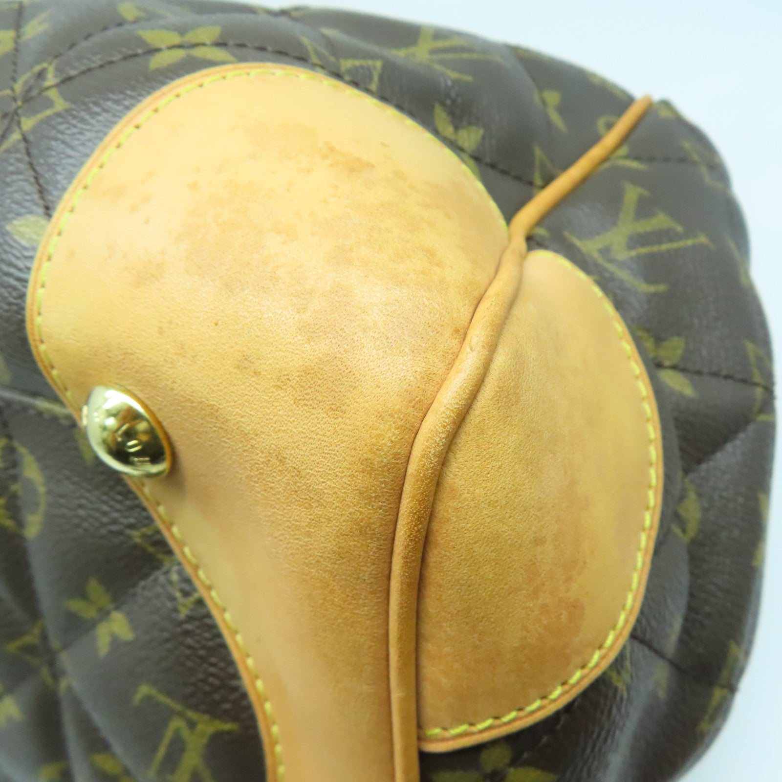 LOUIS VUITTON Monogram Etoile Shopper金扣肩背袋啡色