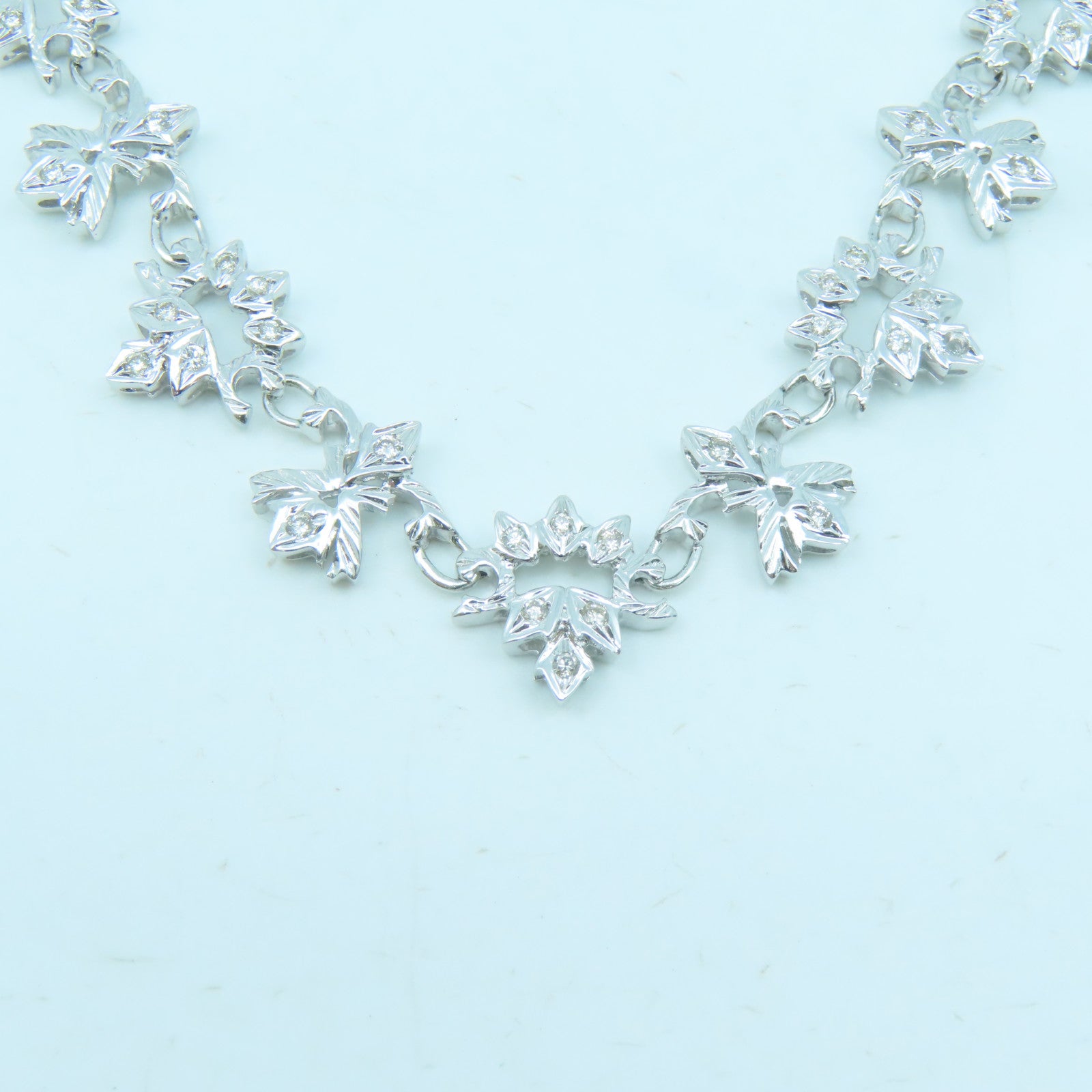 JEWELRY 【激減優惠】18K白金Diamond Necklace 1.60ct鑽石項鍊