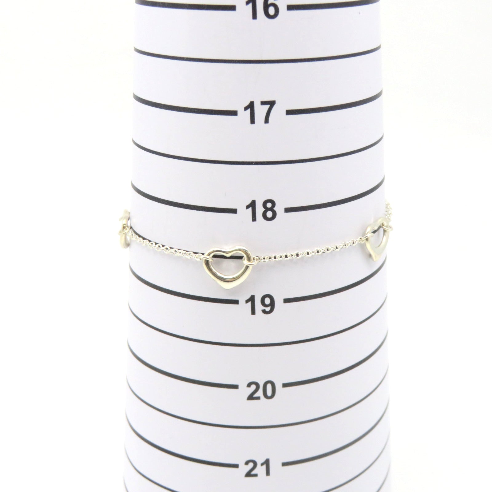 TIFFANY＆CO 925純銀Heart Bracelet手鏈