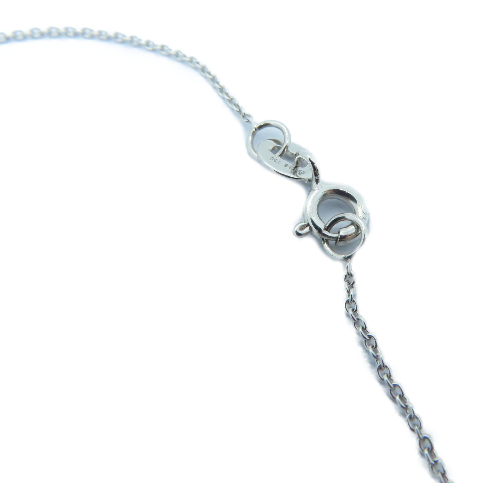 JEWELRY 【激减优惠】18K白金Diamond Necklace 0.15ct钻石项链