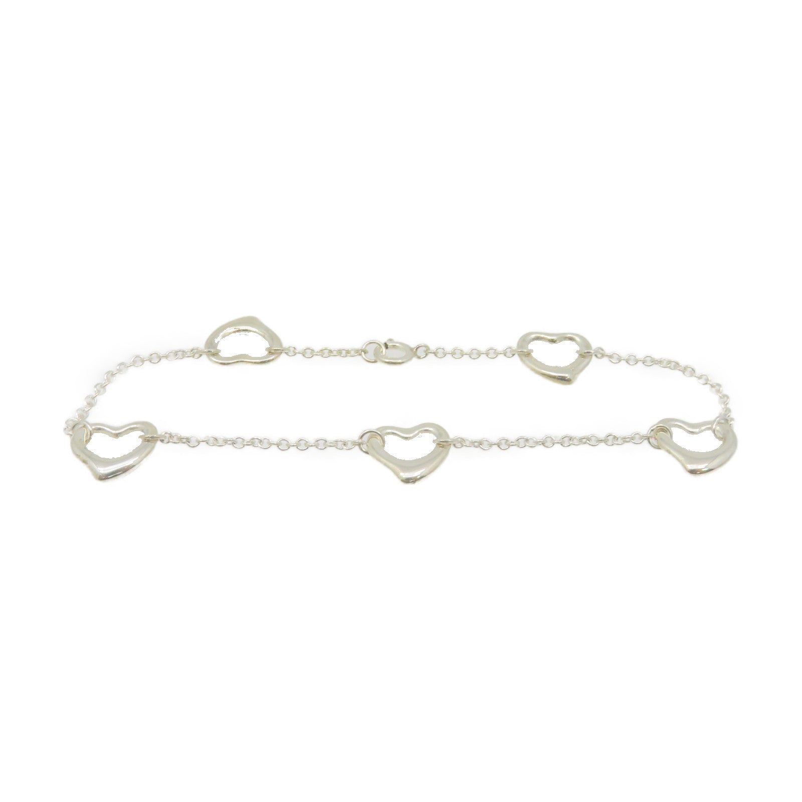 TIFFANY＆CO 925純銀Heart Bracelet手鏈