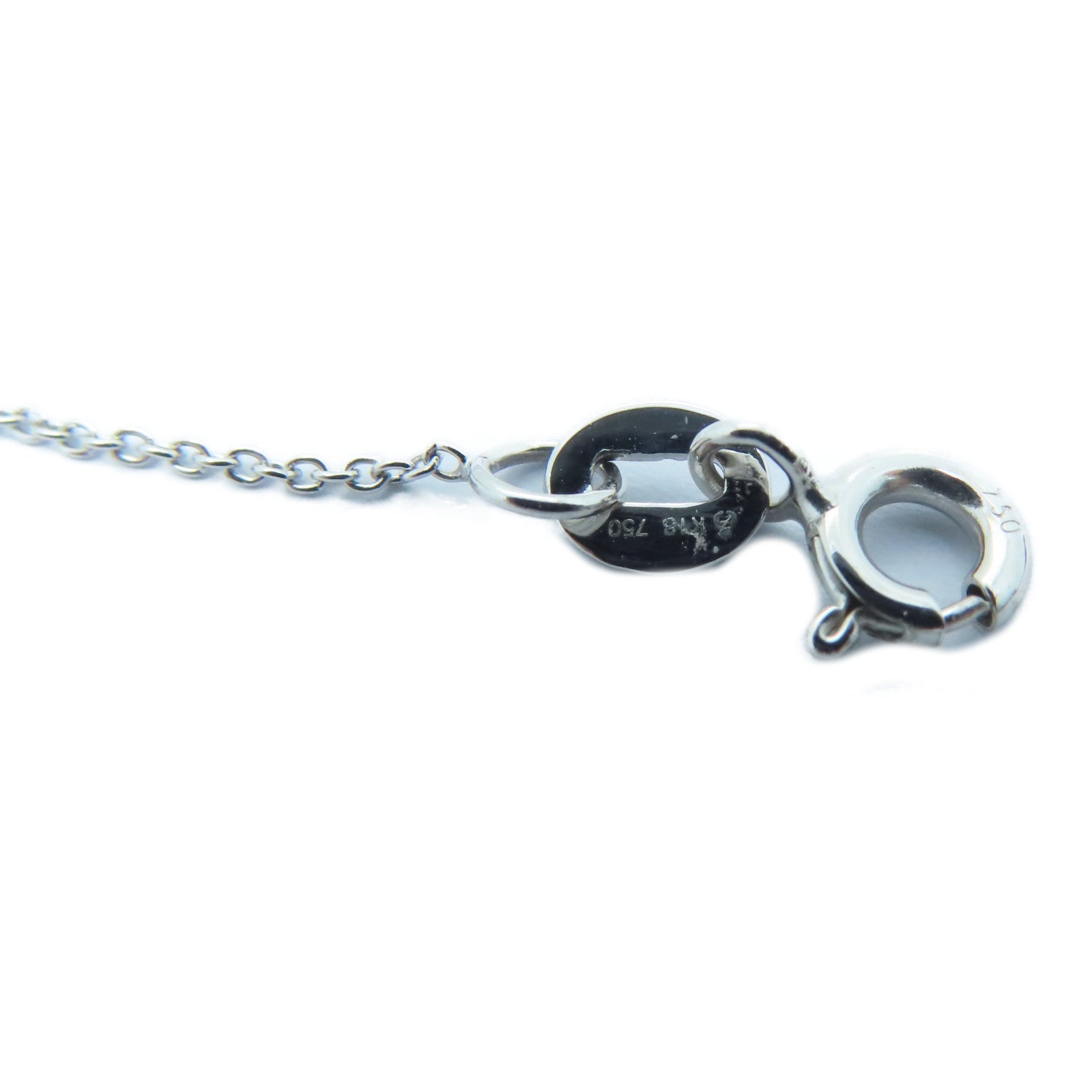 JEWELRY 【激减优惠】18K白金Diamond Necklace 0.15ct钻石项链