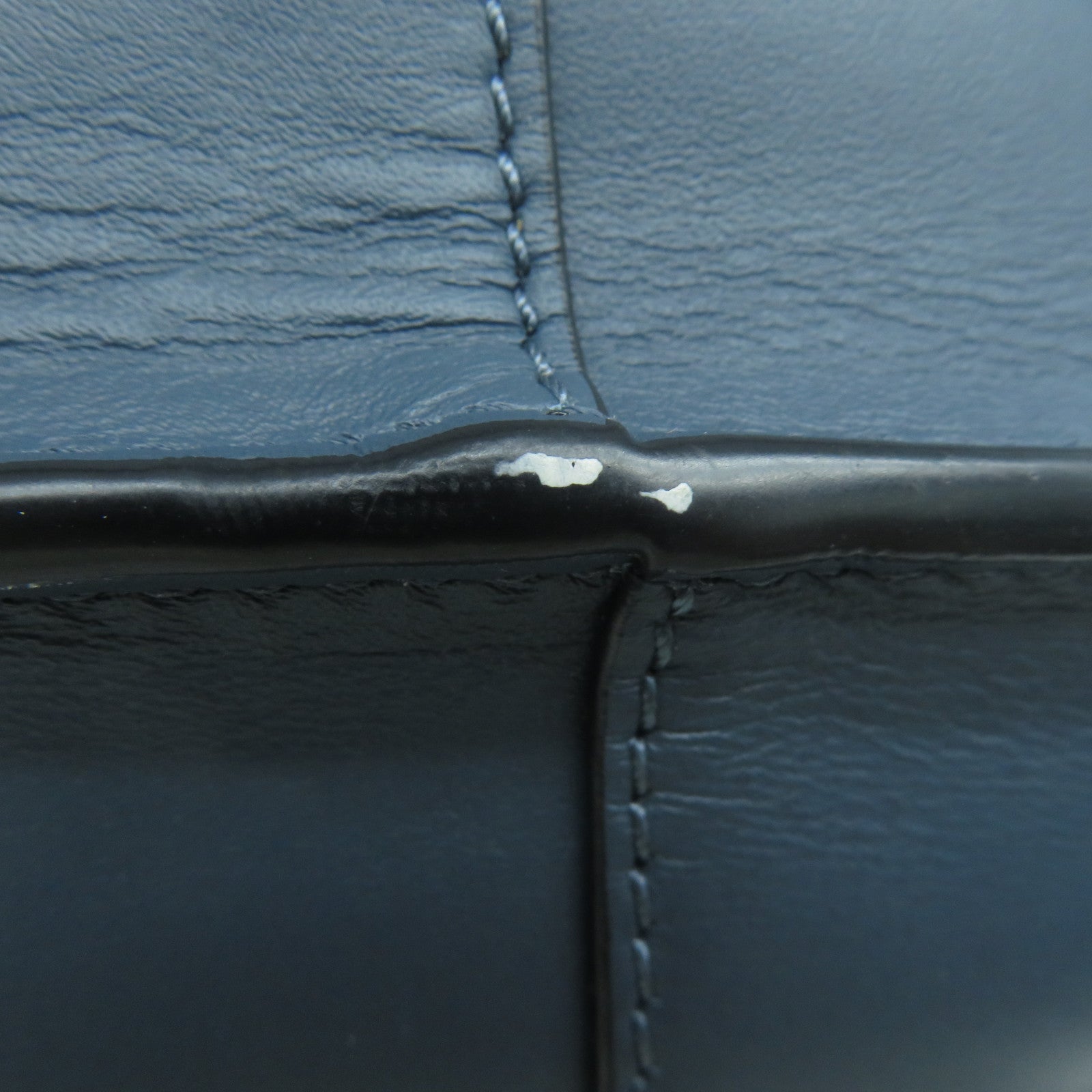 LOEWE 牛皮皮革Mini Gate Dual金扣肩背袋藍色