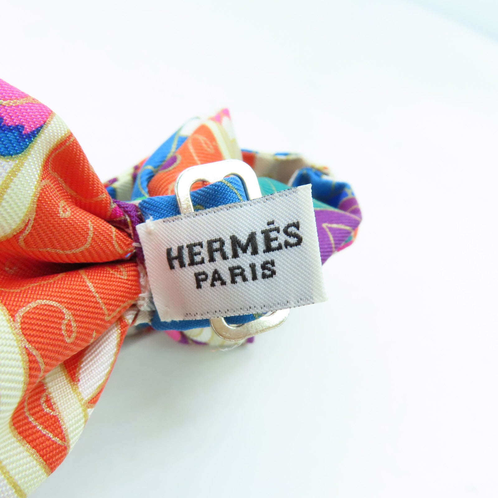 HERMES 丝质Bowtie领结彩色