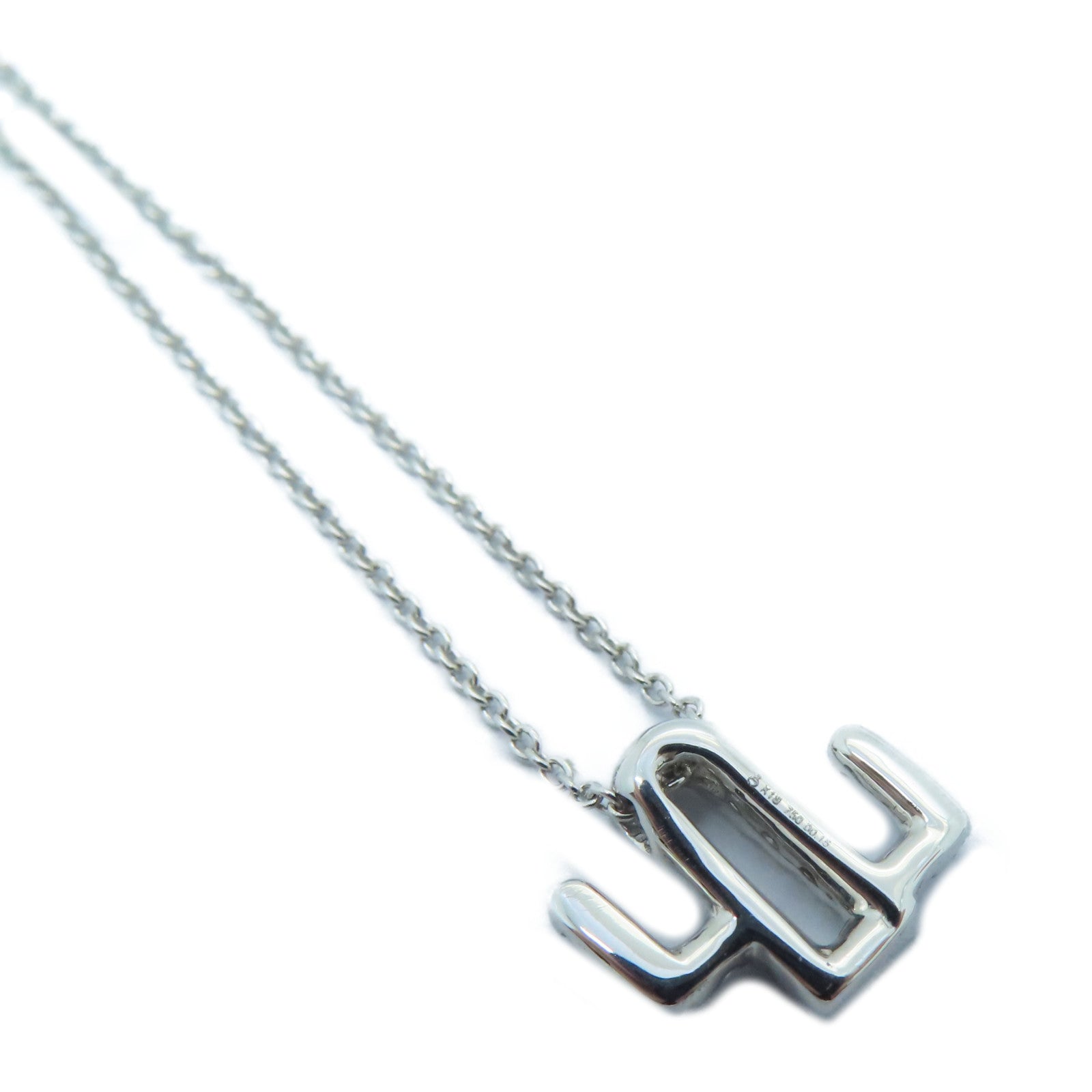 JEWELRY 【激减优惠】18K白金Diamond Necklace 0.15ct钻石项链