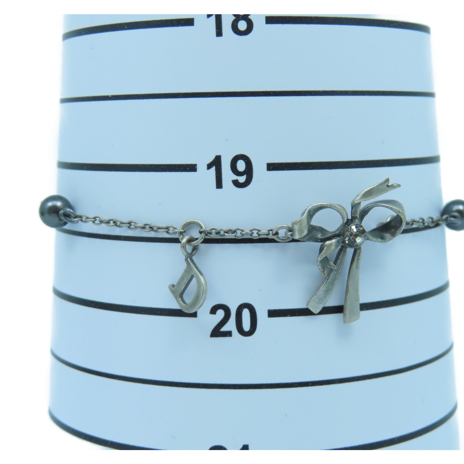 Dior 金屬Bracelet手鏈銀色#19.5cm