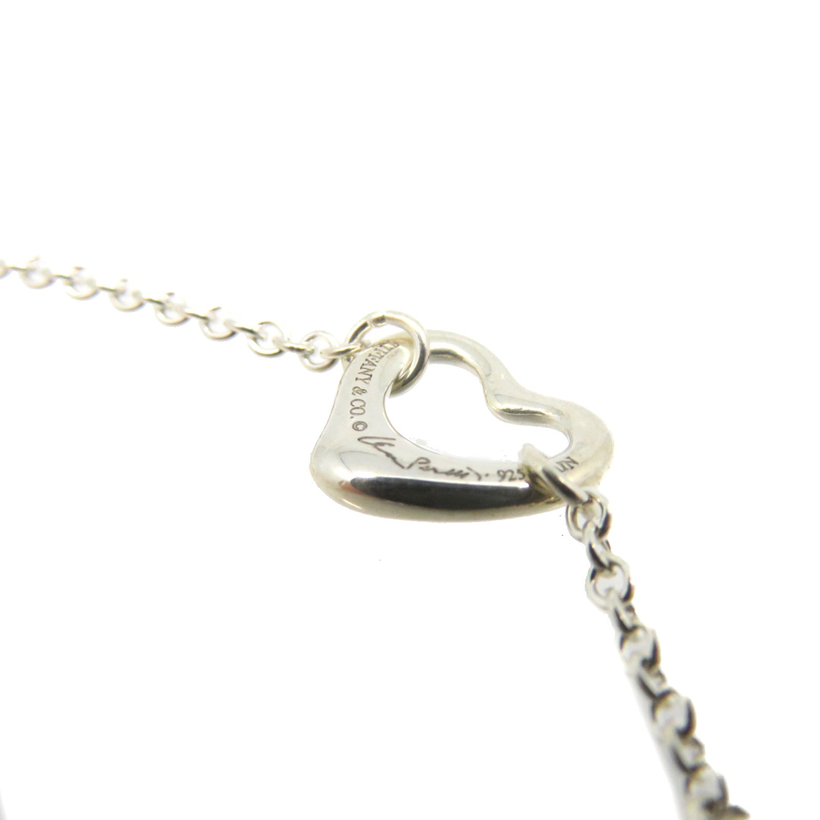TIFFANY＆CO 925純銀Heart Bracelet手鏈