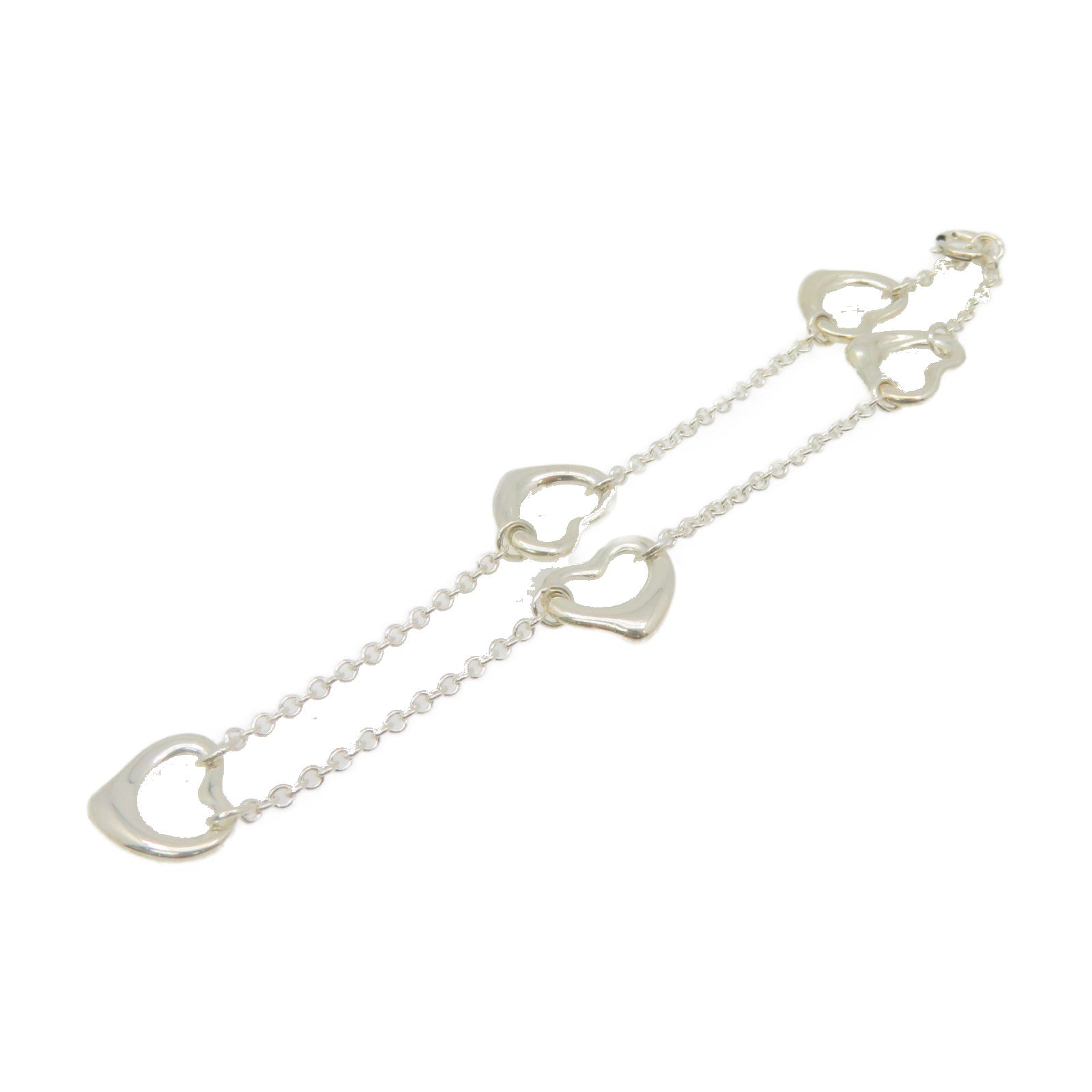 TIFFANY＆CO 925純銀Heart Bracelet手鏈