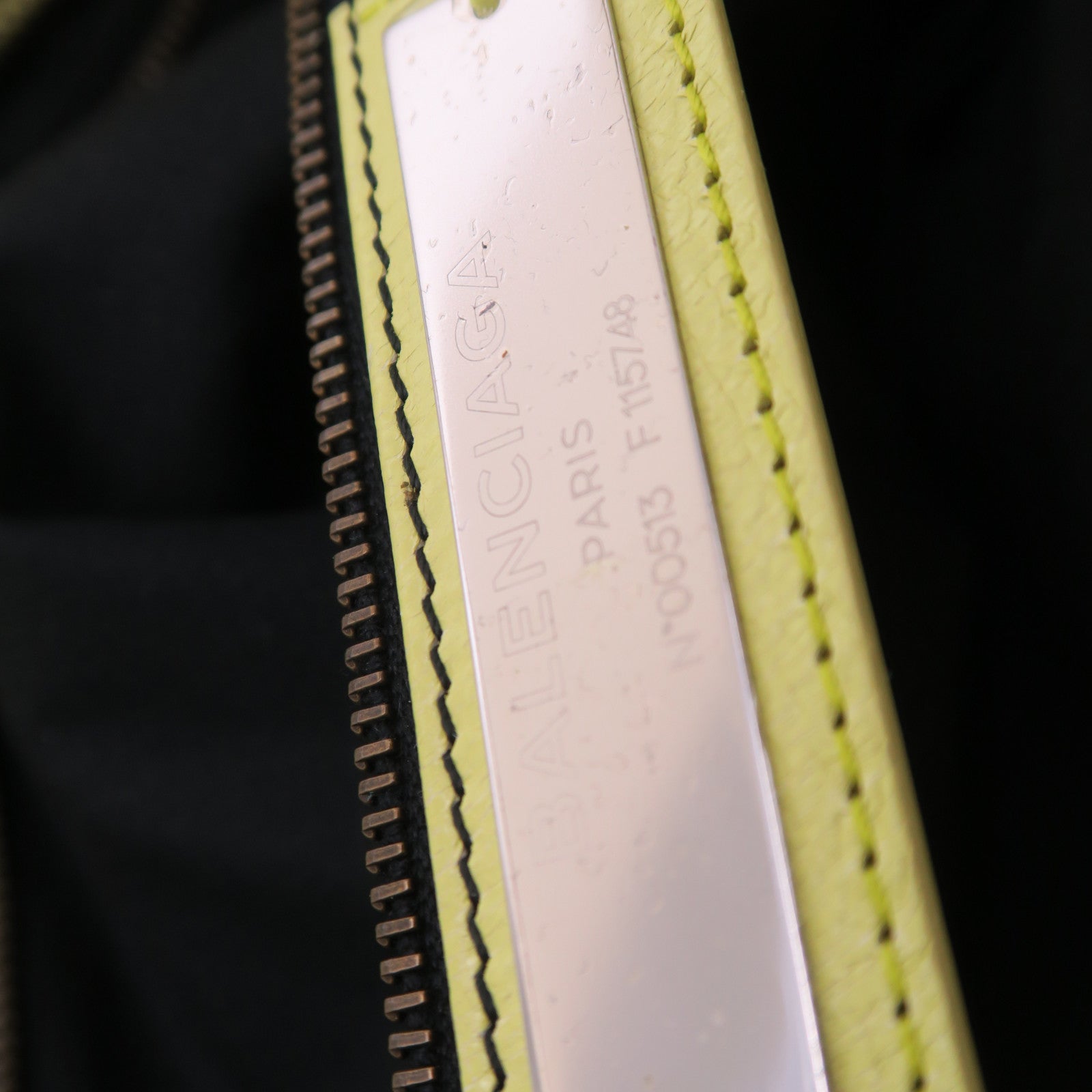 BALENCIAGA 【激減優惠】牛皮皮革City手挽肩背兩用袋黃色