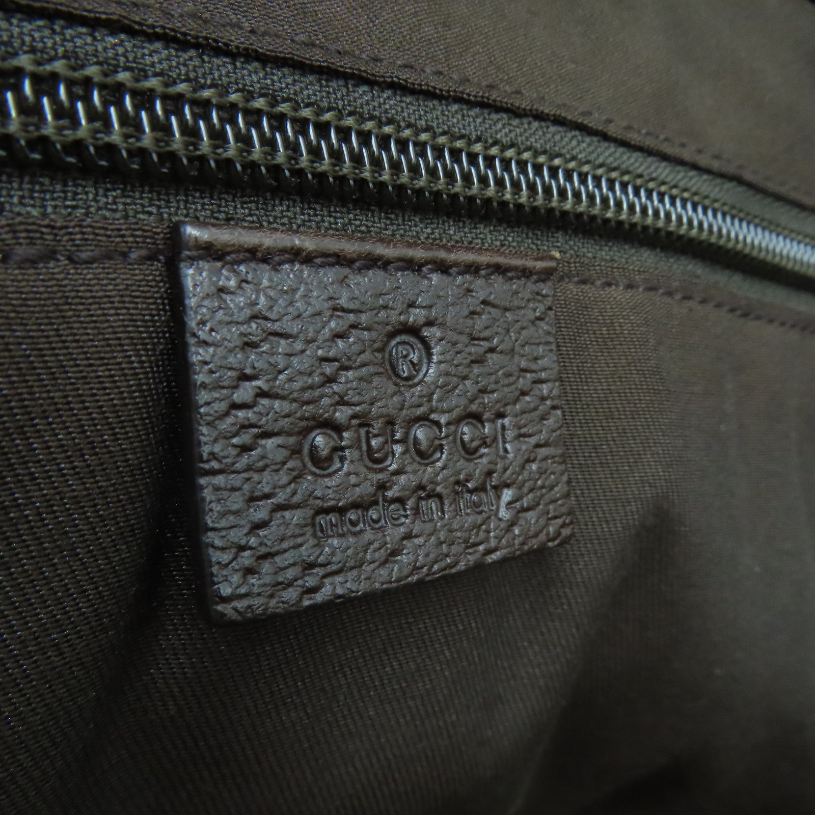 GUCCI 帆布Tote Bag手挽袋啡色