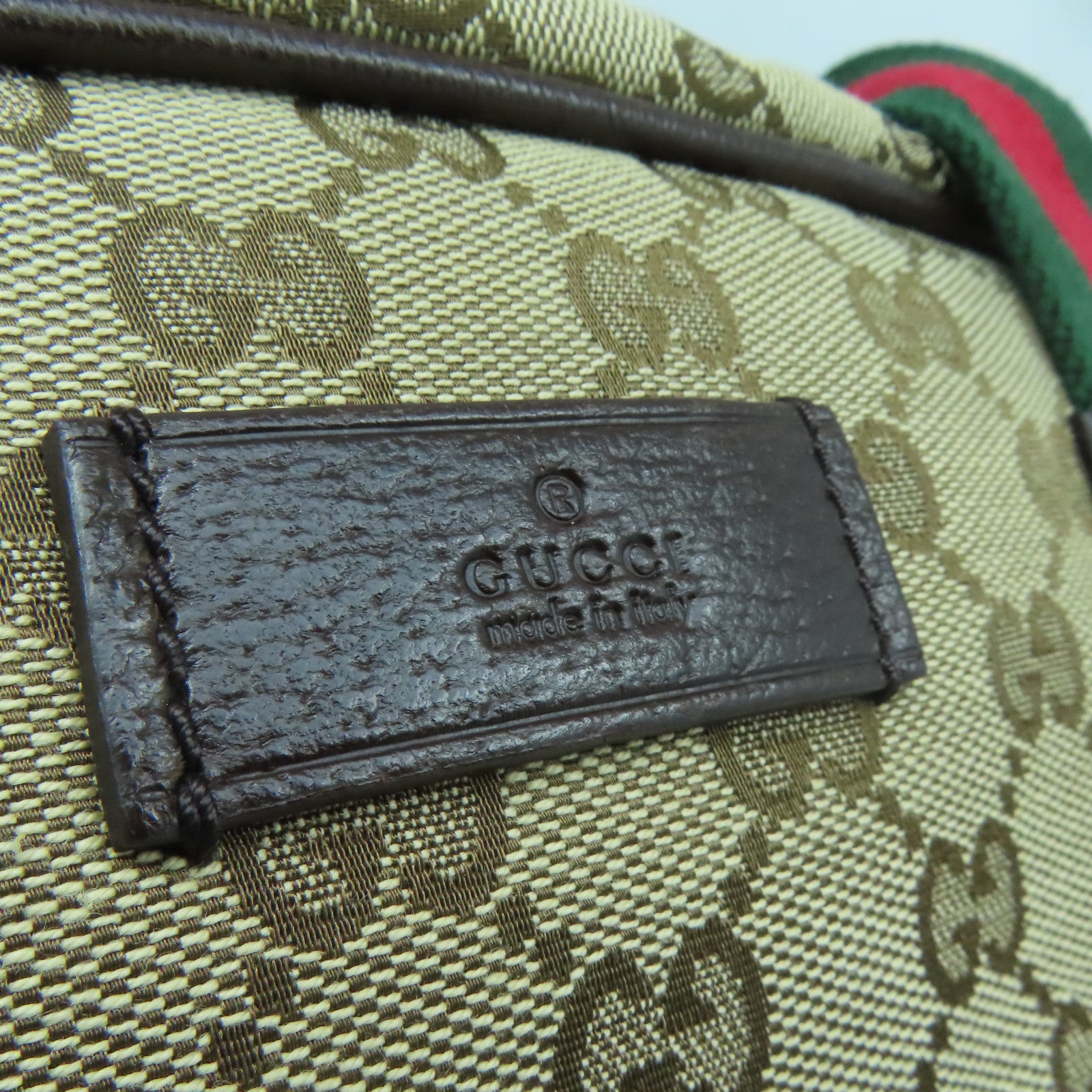 GUCCI 帆布Tote Bag手挽袋啡色