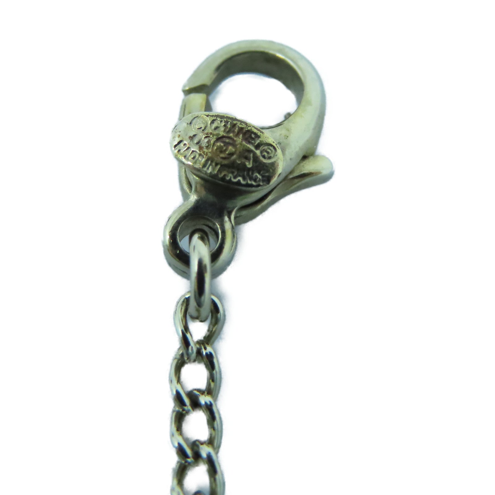 CHANEL 金屬Bracelet手鏈金色#18.75cm