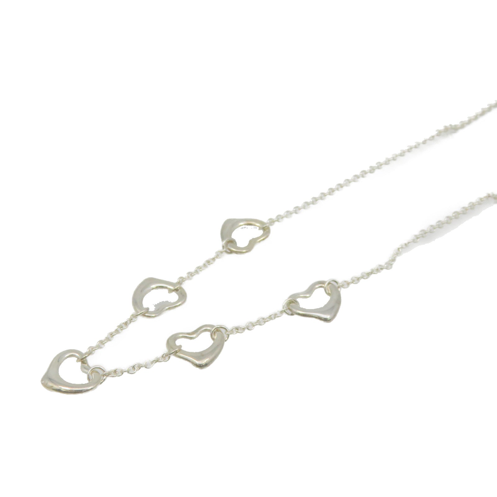 TIFFANY＆CO 925純銀Heart Necklace項鏈