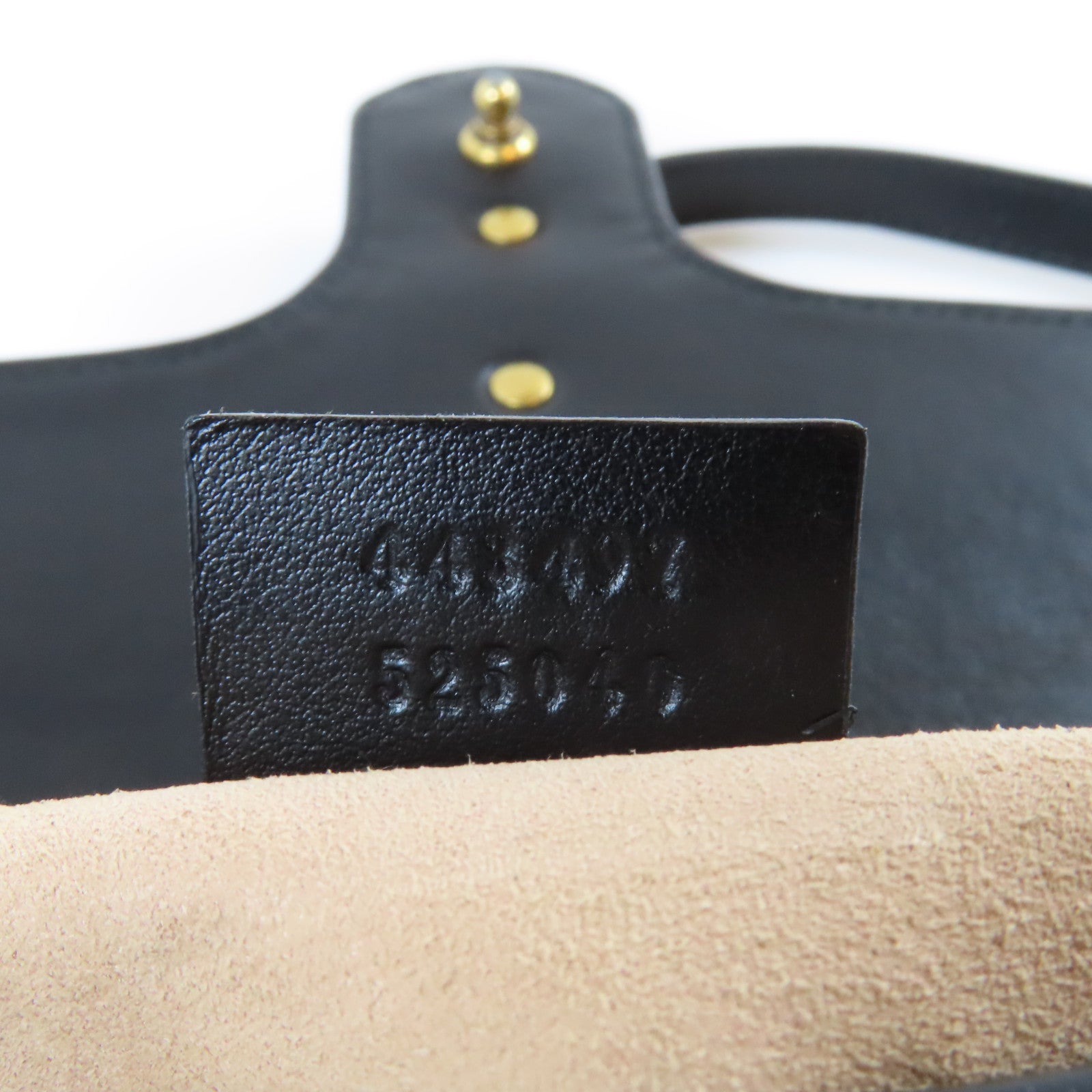 GUCCI 牛皮皮革GG Marmont金扣鏈帶肩背袋黑色