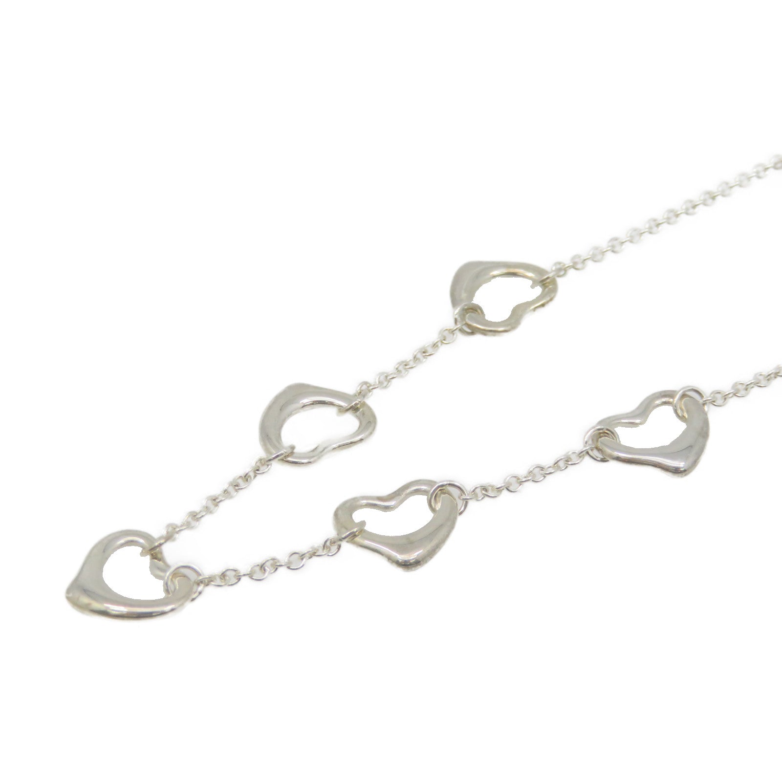 TIFFANY＆CO 925純銀Heart Necklace項鏈