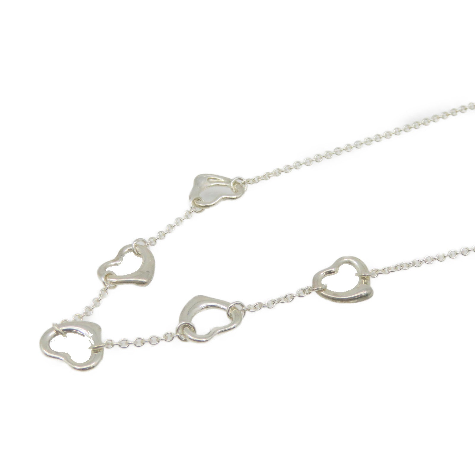 TIFFANY＆CO 925純銀Heart Necklace項鏈