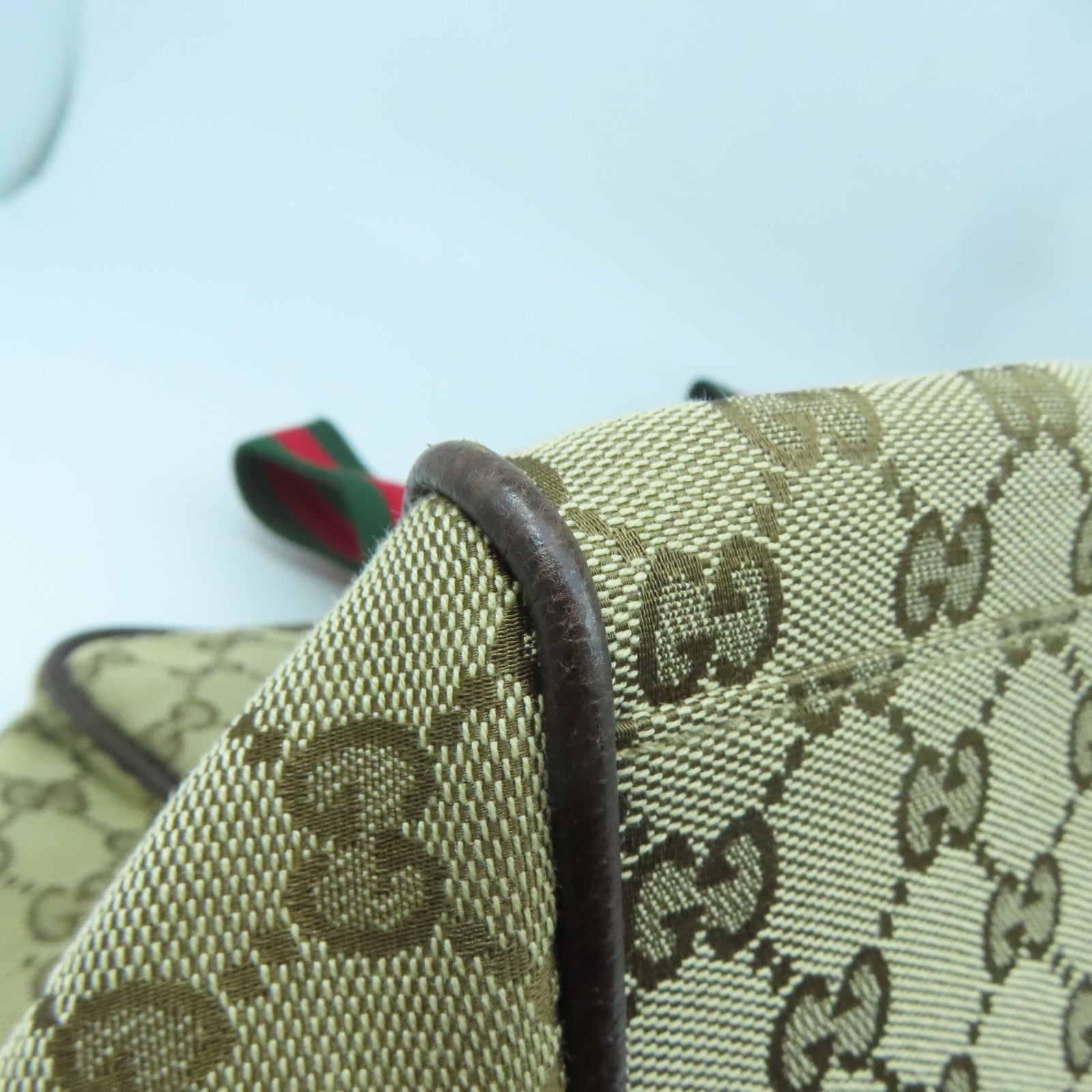 GUCCI 帆布Tote Bag手挽袋啡色