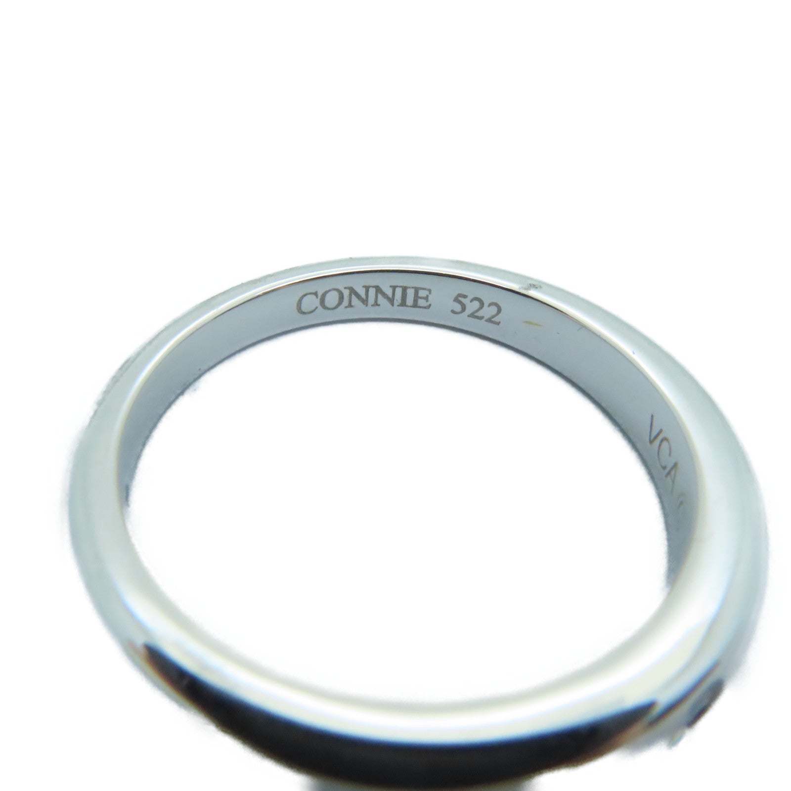Van Cleef & Arpels PT950鉑金Diamond Ring鑽石戒指#58 US#8.5