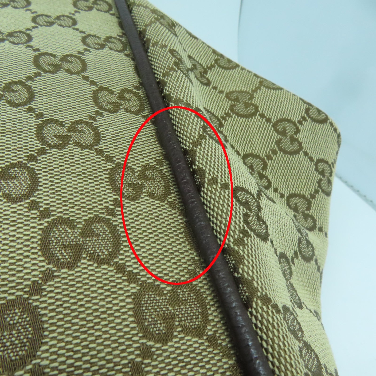 GUCCI 帆布Tote Bag手挽袋啡色