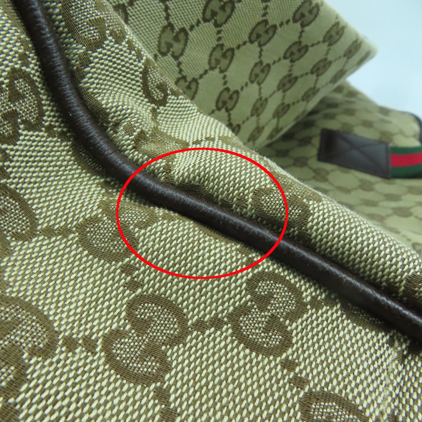 GUCCI 帆布Tote Bag手挽袋啡色