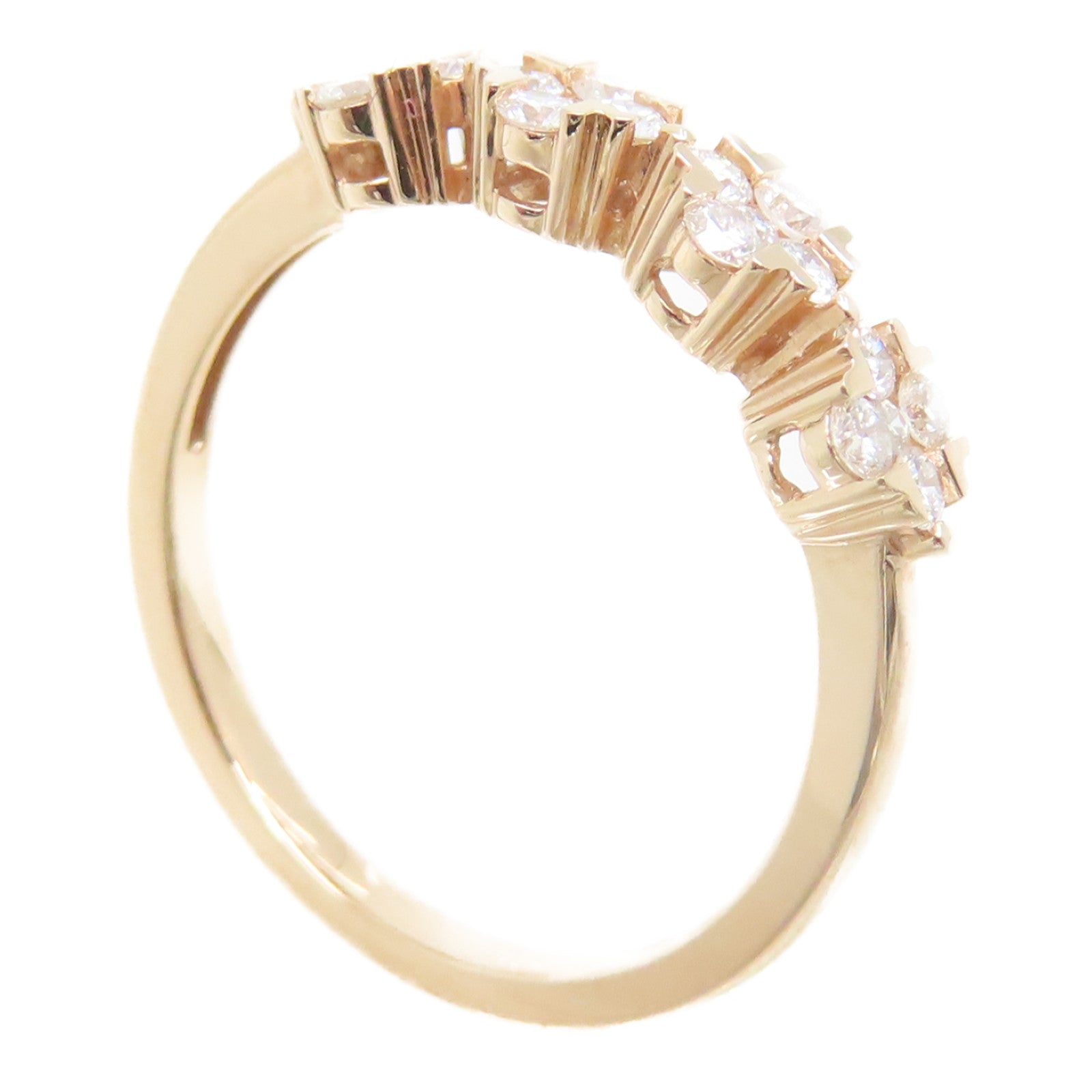 JEWELRY 【激減優惠】18K玫瑰金Ring鑽石戒指US#6