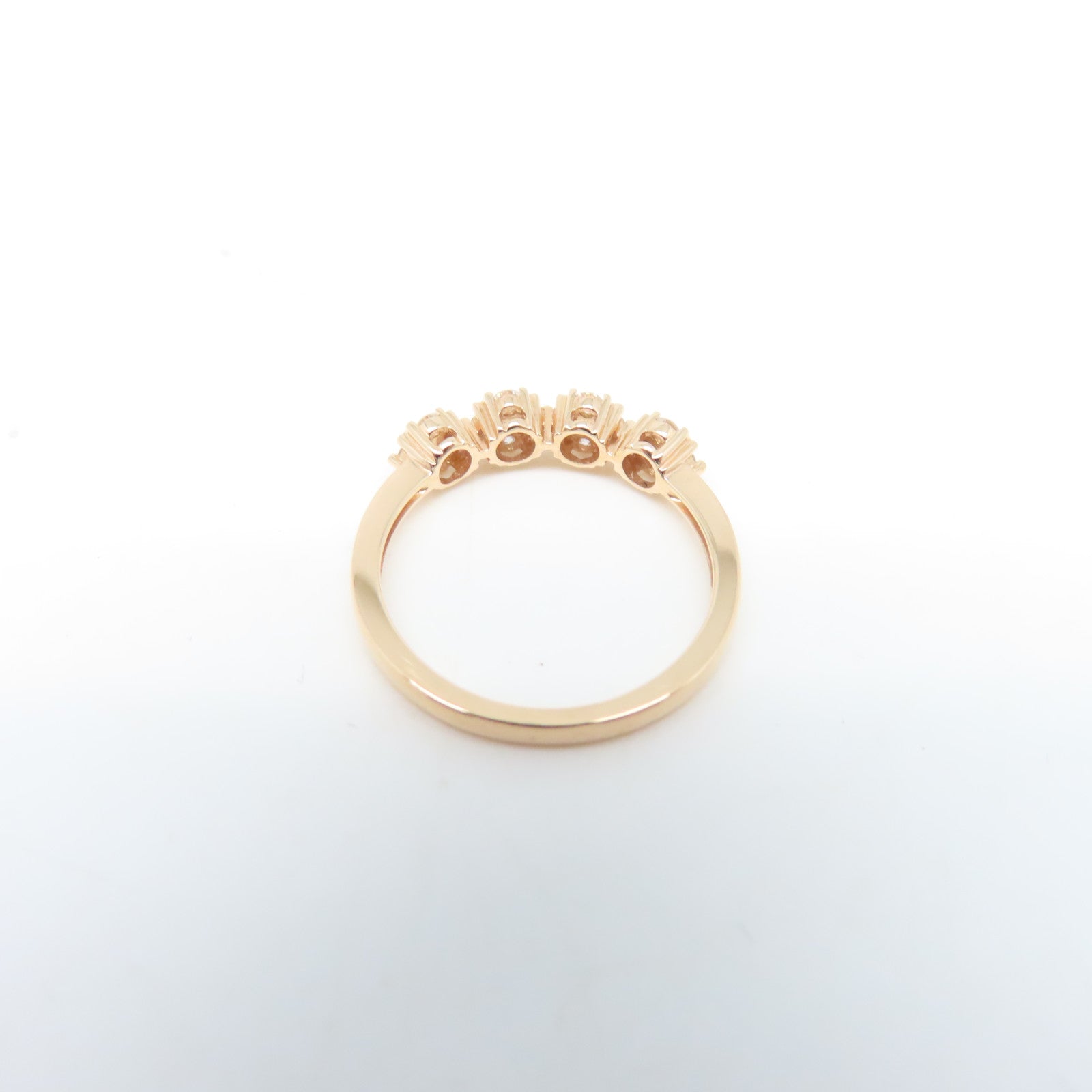 JEWELRY 【激減優惠】18K玫瑰金Ring鑽石戒指US#6