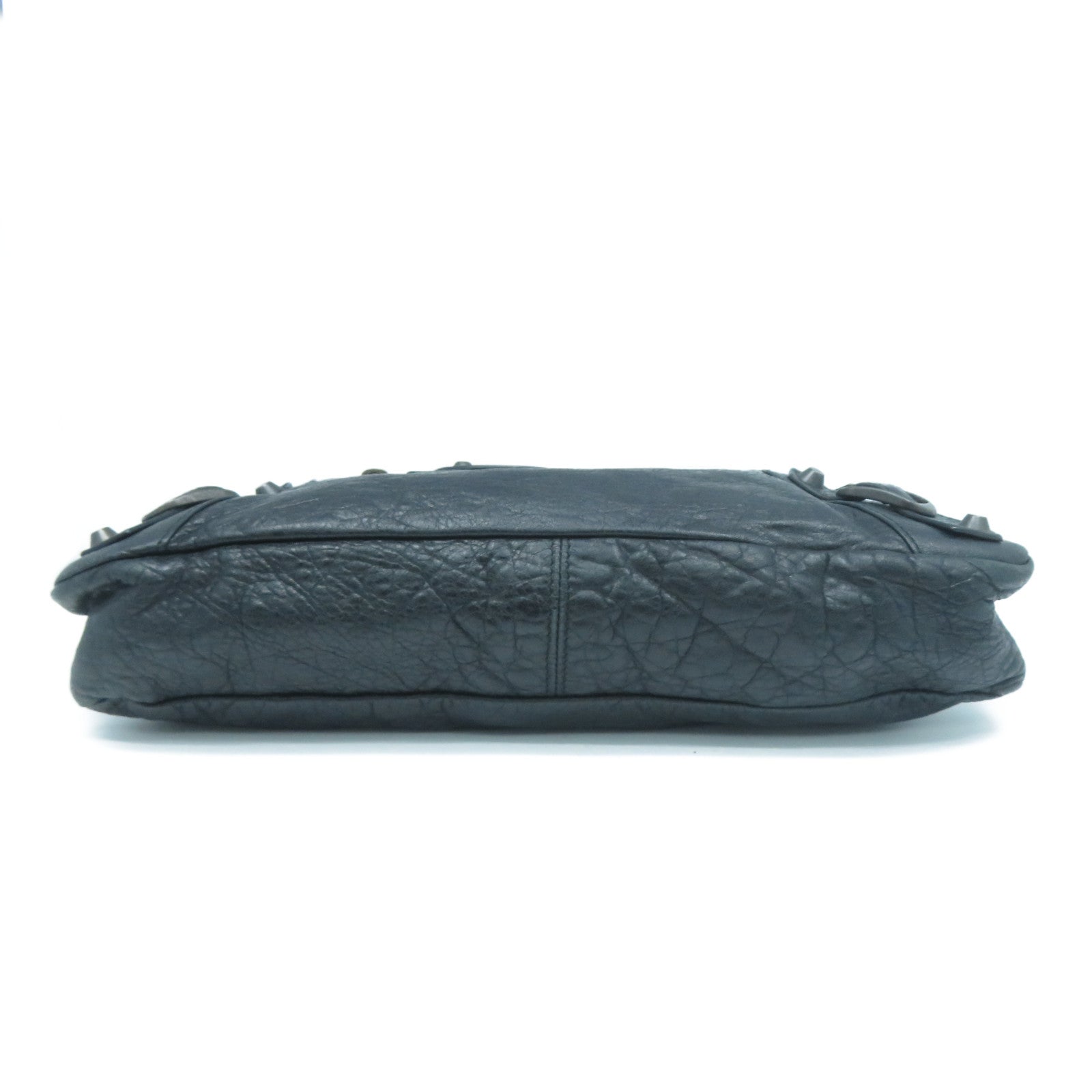 BALENCIAGA 羊皮皮革Shoulder Bag手挽肩背兩用袋黑色