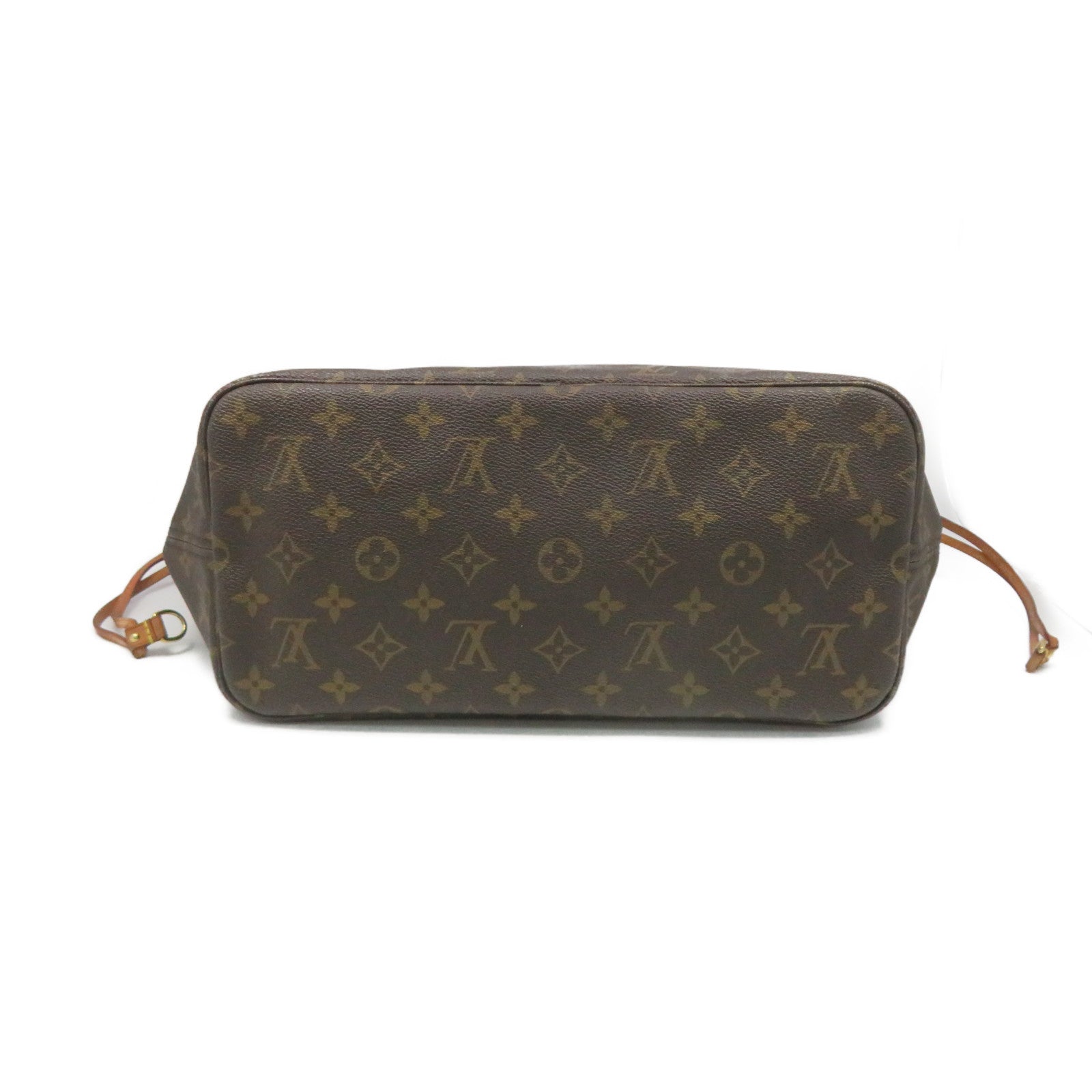 LOUIS VUITTON Monogram Neverfull MM Tote Bag肩背袋啡色