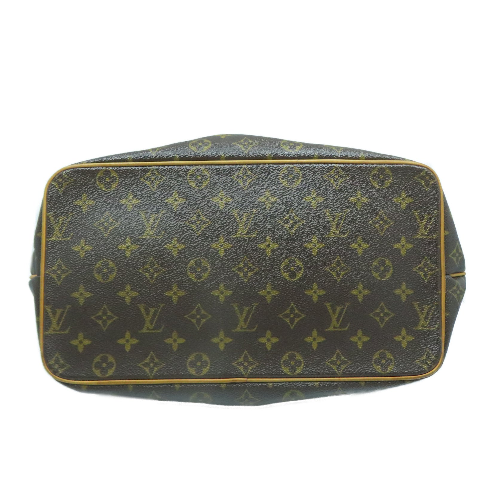 LOUIS VUITTON Monogram Palermo GM金扣手挽肩背兩用袋啡色
