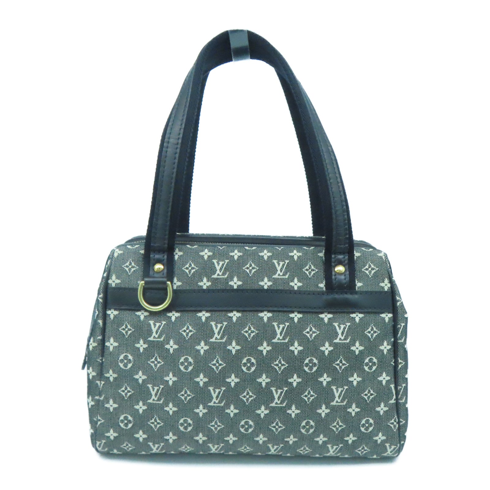 LOUIS VUITTON Monogram Mini Josephine PM金扣手挽袋啡色灰色
