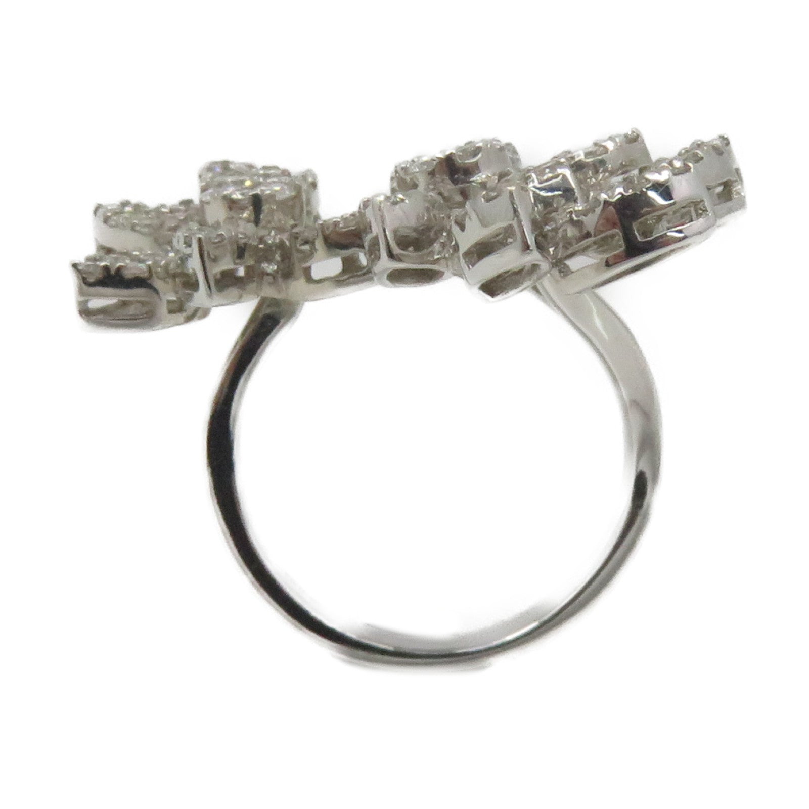 JEWELRY 18K白金/1.88ct/0.24ct鑽石Diamond Ring戒指US#7
