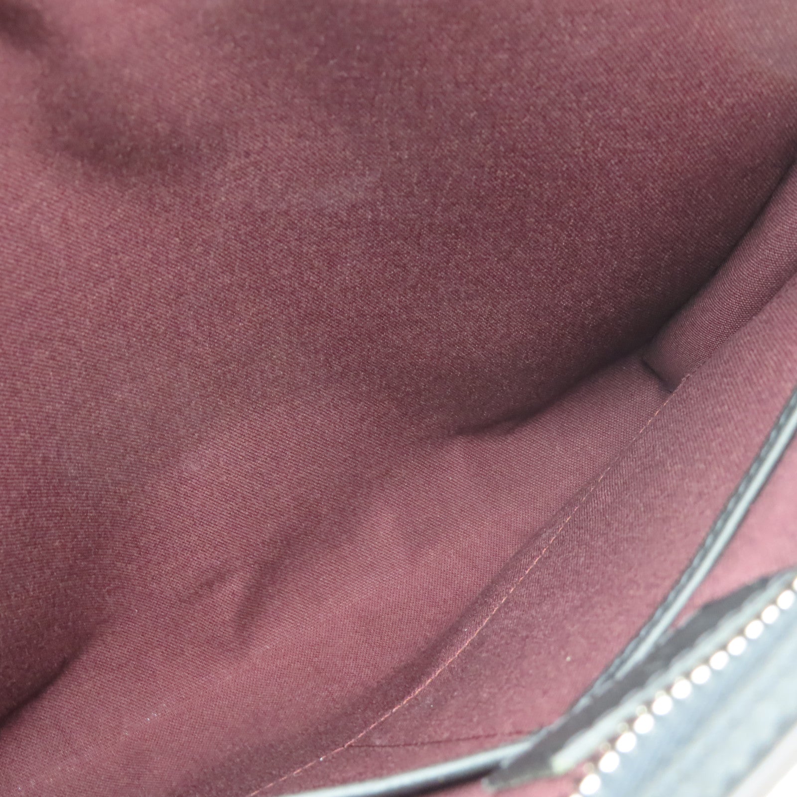LOUIS VUITTON Monogram Macassar Portfolio Business Bag銀扣手拿包啡色