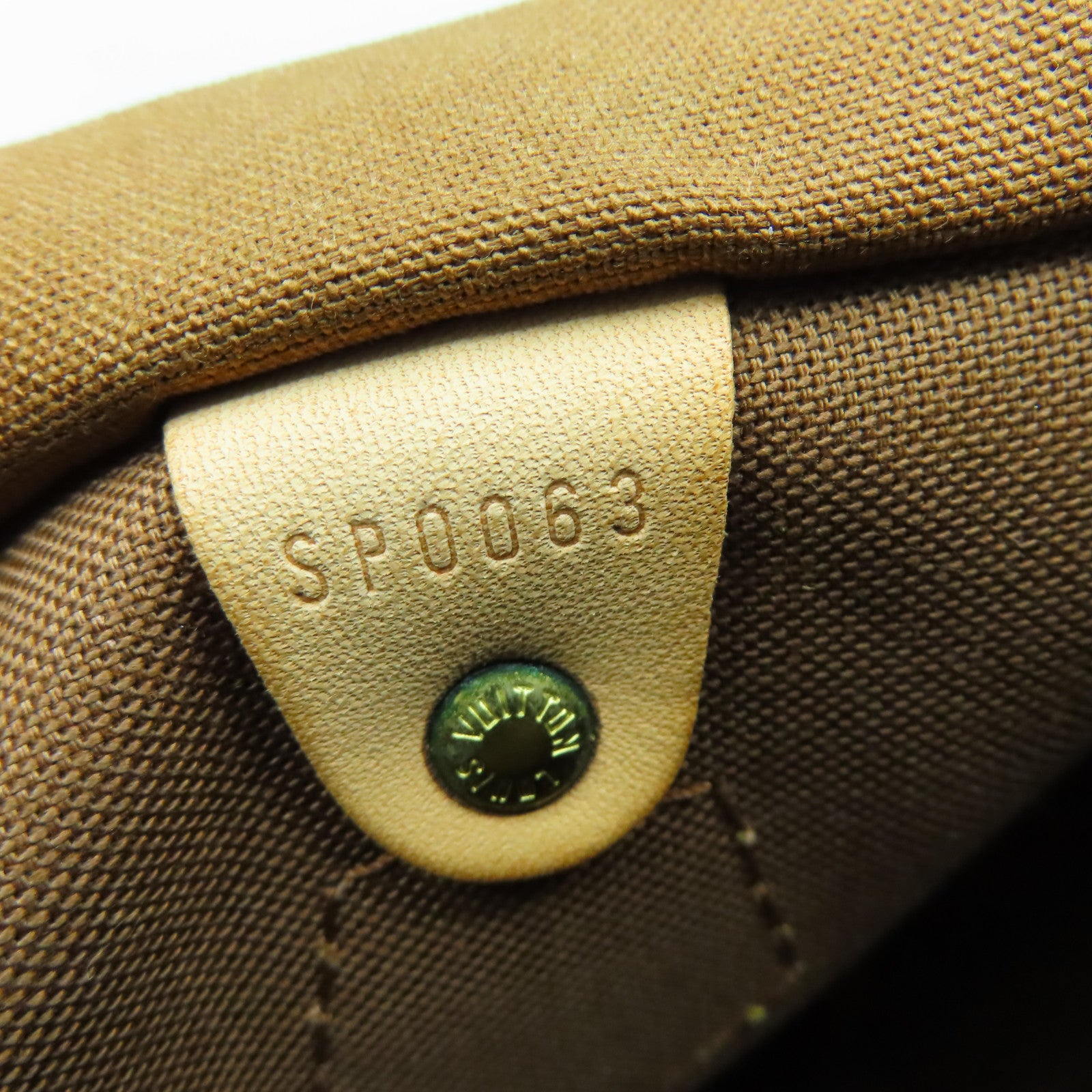 LOUIS VUITTON Monogram Speedy 25金扣手挽袋啡色