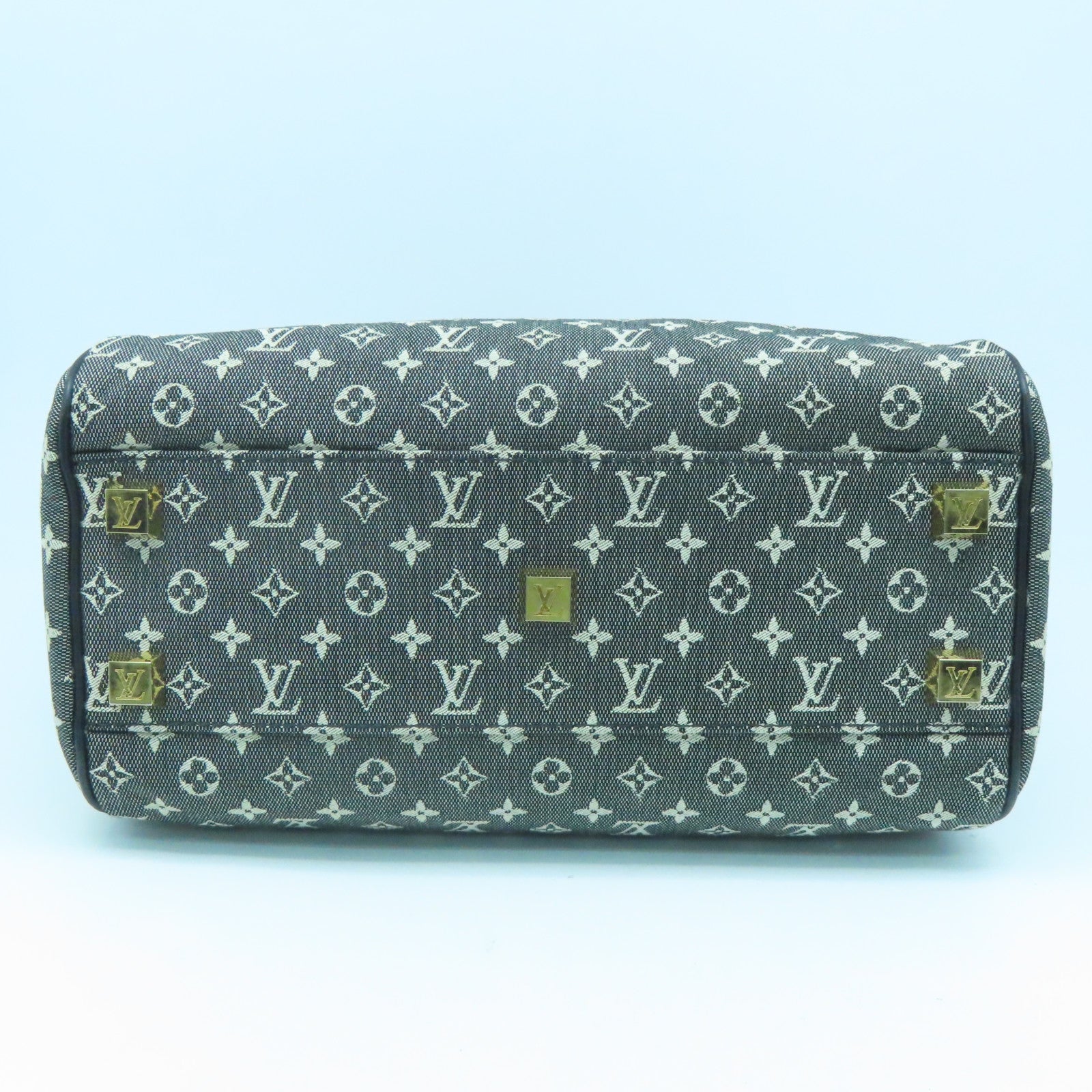 LOUIS VUITTON Monogram Mini Josephine PM金扣手挽袋啡色灰色