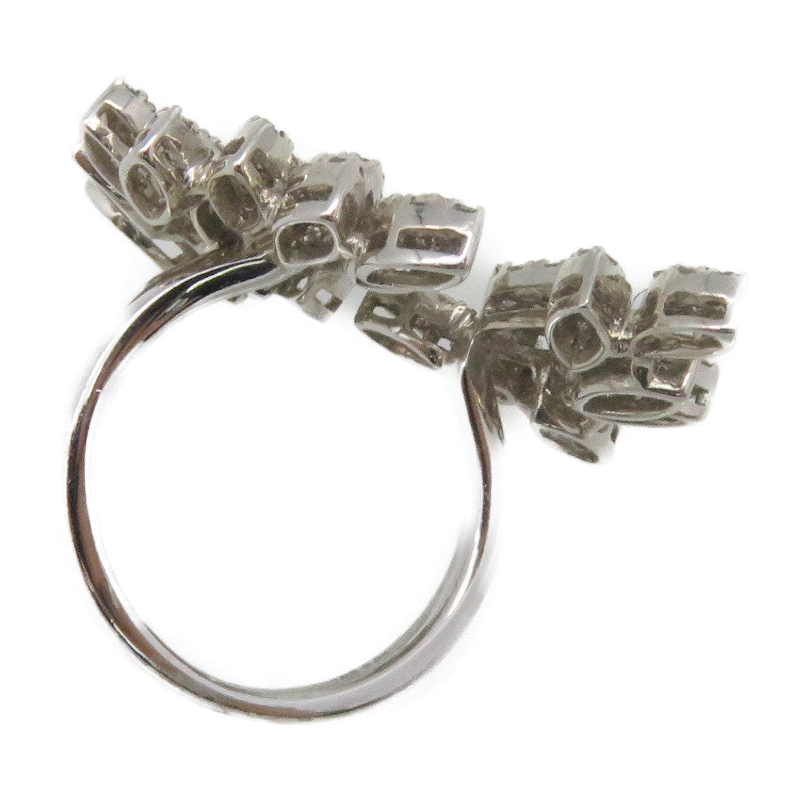 JEWELRY 18K白金/1.88ct/0.24ct鑽石Diamond Ring戒指US#7