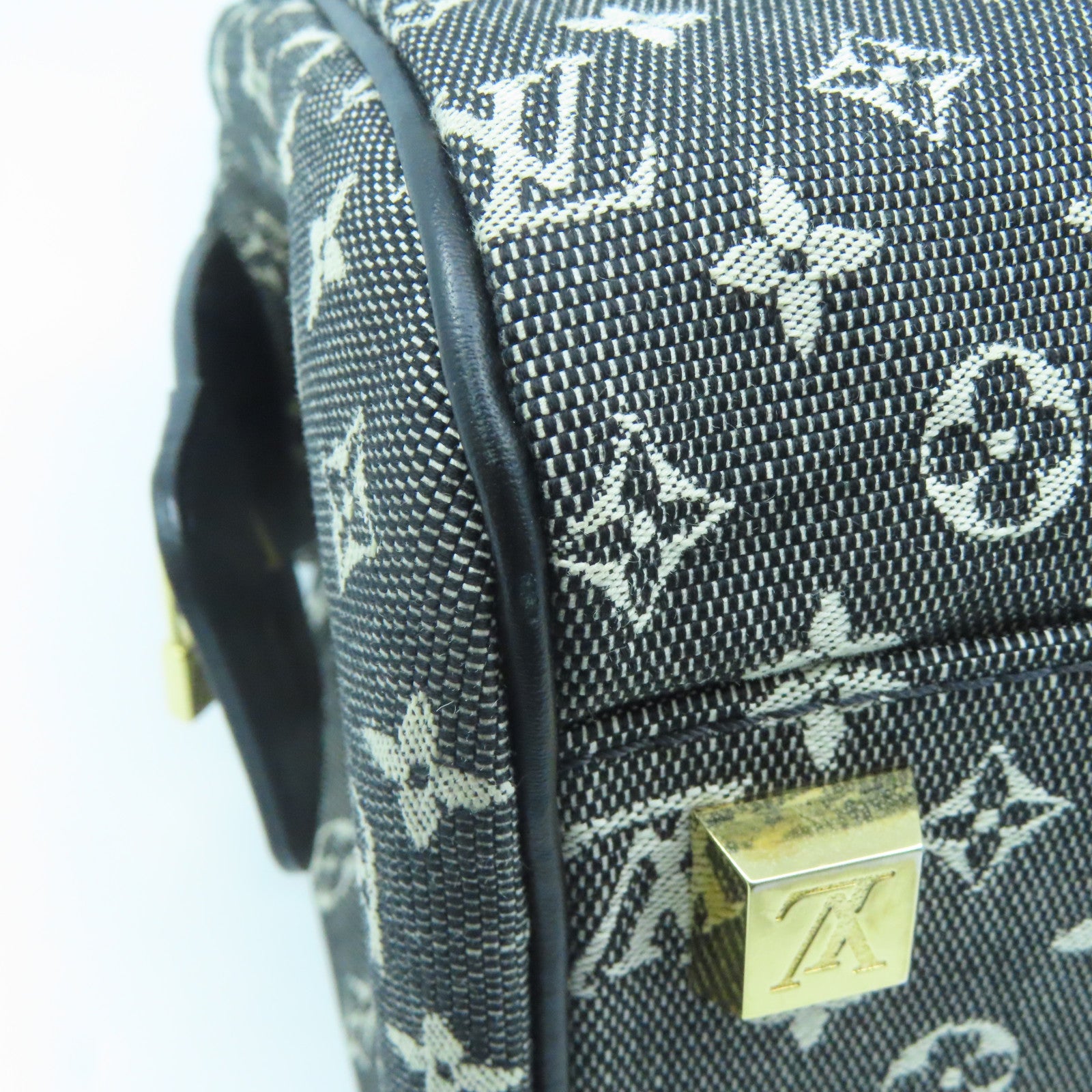 LOUIS VUITTON Monogram Mini Josephine PM金扣手挽袋啡色灰色