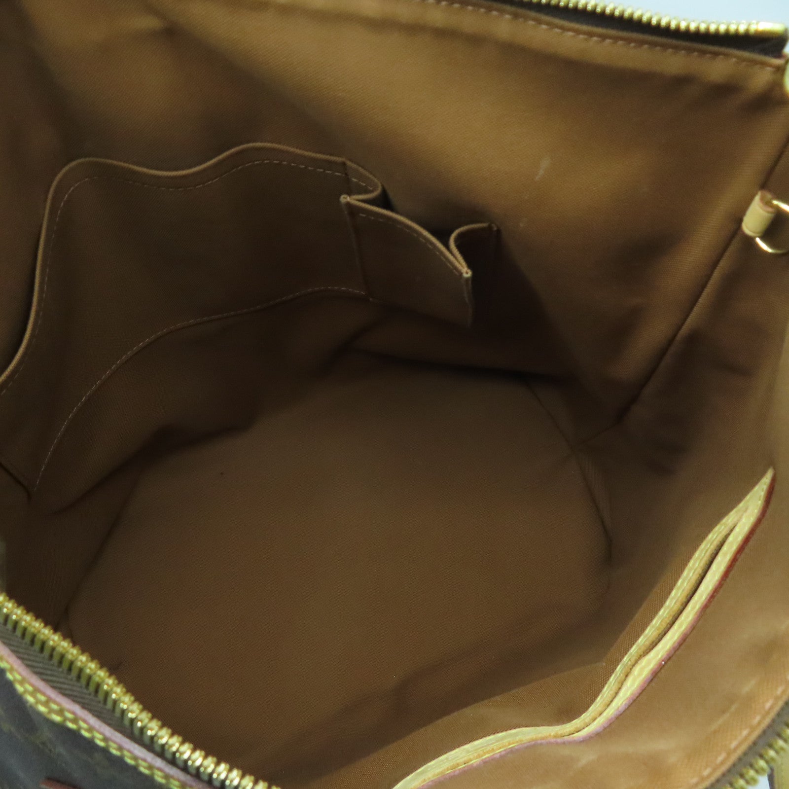 LOUIS VUITTON Monogram Palermo GM金扣手挽肩背兩用袋啡色