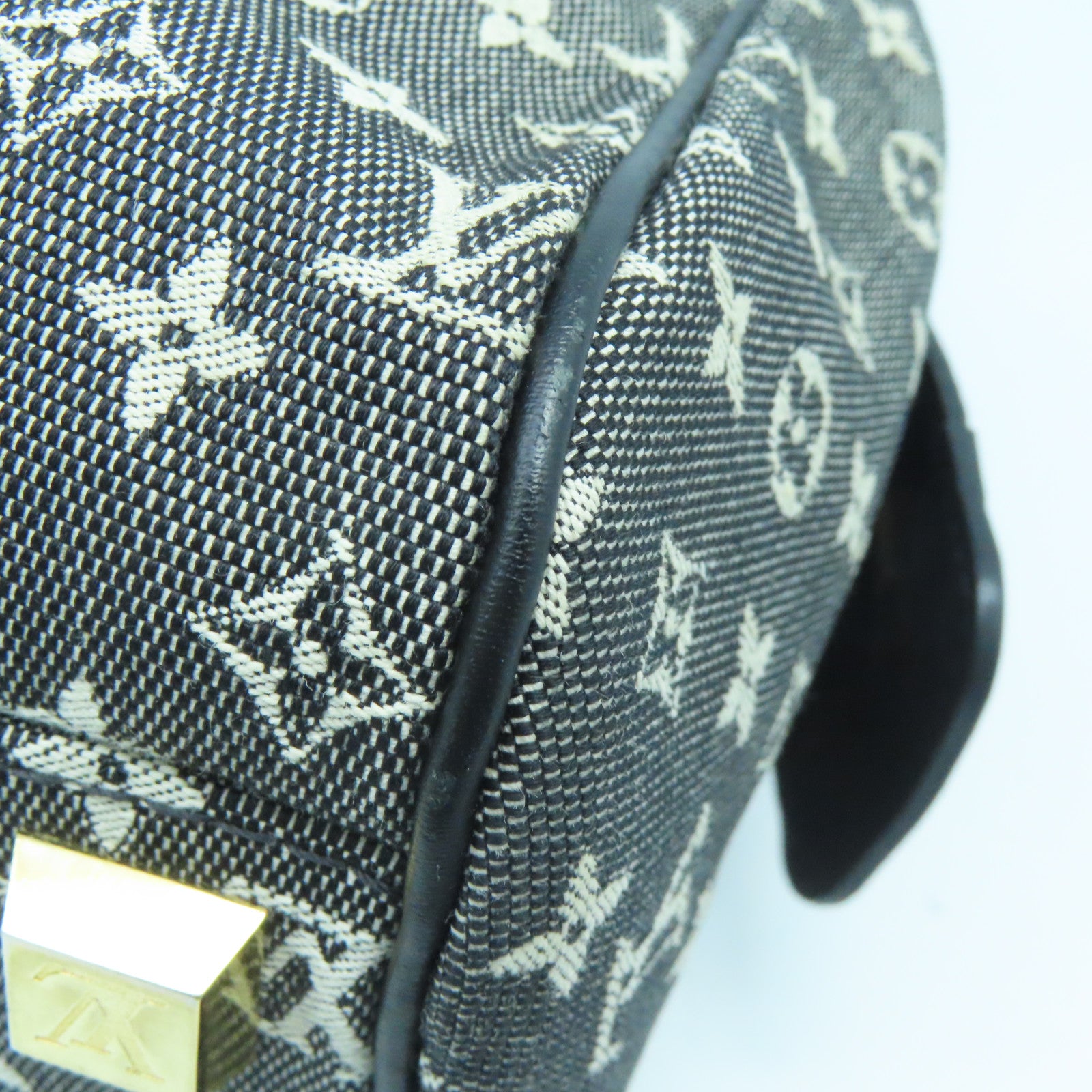 LOUIS VUITTON Monogram Mini Josephine PM金扣手挽袋啡色灰色