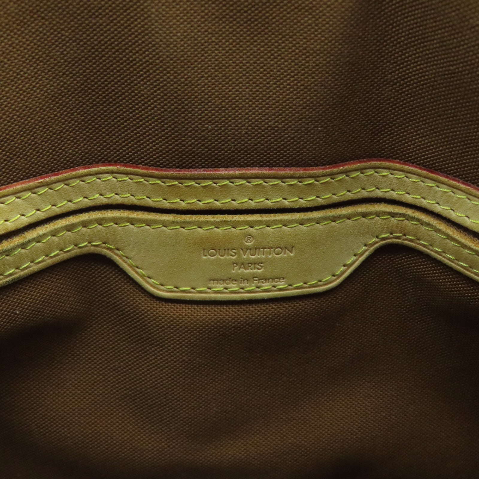 LOUIS VUITTON Monogram Palermo GM金扣手挽肩背兩用袋啡色